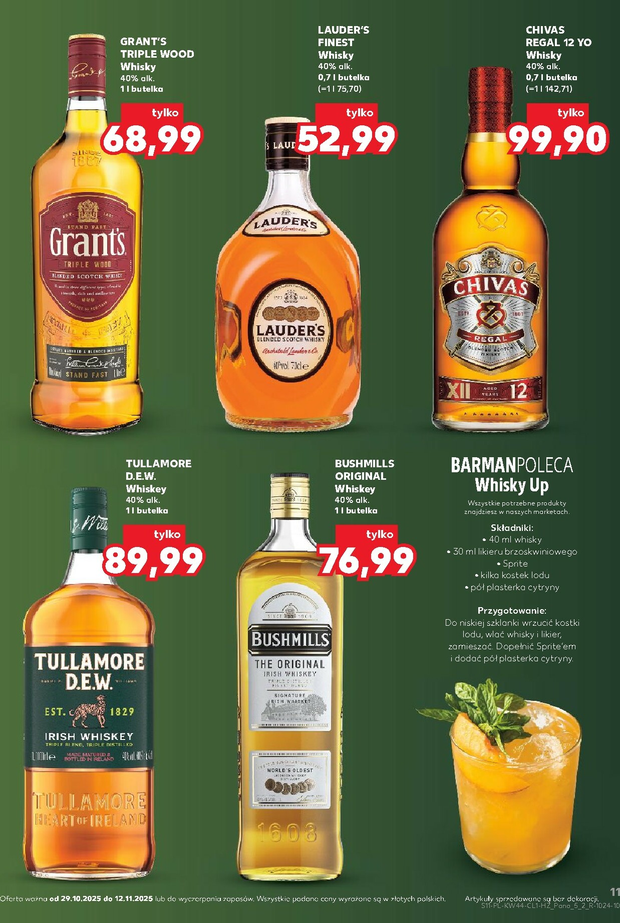 kaufland - Gazetka Kaufland - Barek - ważna od 29.10. do 12.11. - page: 11