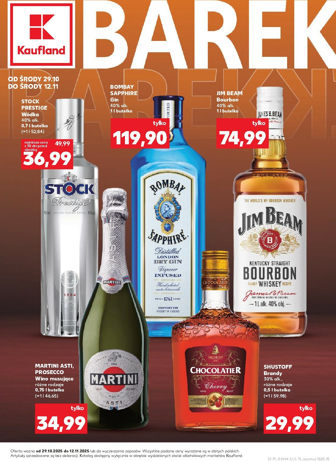 kaufland - Gazetka Kaufland - Barek - ważna od 29.10. do 12.11.