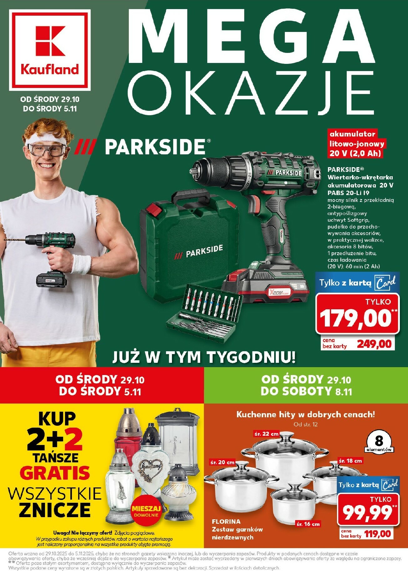 kaufland - Gazetka Kaufland - Mega Okazje - ważna od 29.10. do 05.11.
