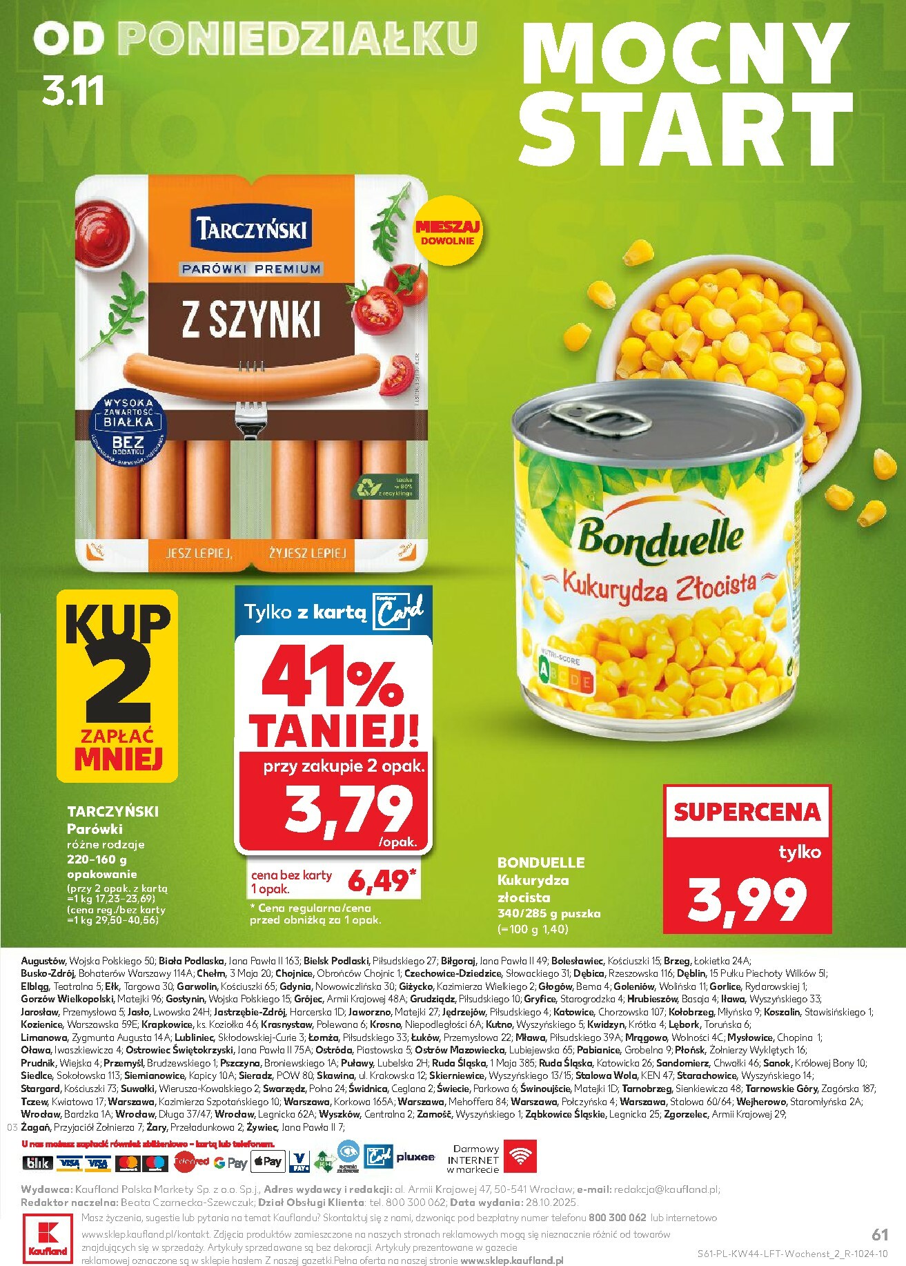 kaufland - Gazetka Kaufland - ważna od 29.10. do 05.11. - page: 61 kaufland - Gazetka Kaufland - ważna od 29.10. do 05.11. - page: 61