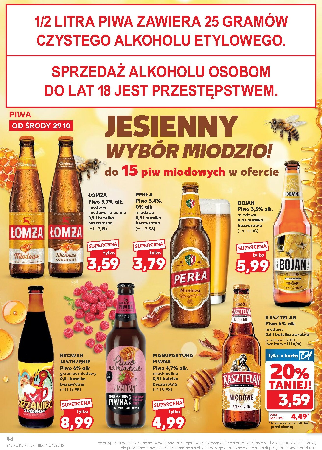 kaufland - Gazetka Kaufland - ważna od 29.10. do 05.11. - page: 48 kaufland - Gazetka Kaufland - ważna od 29.10. do 05.11. - page: 48