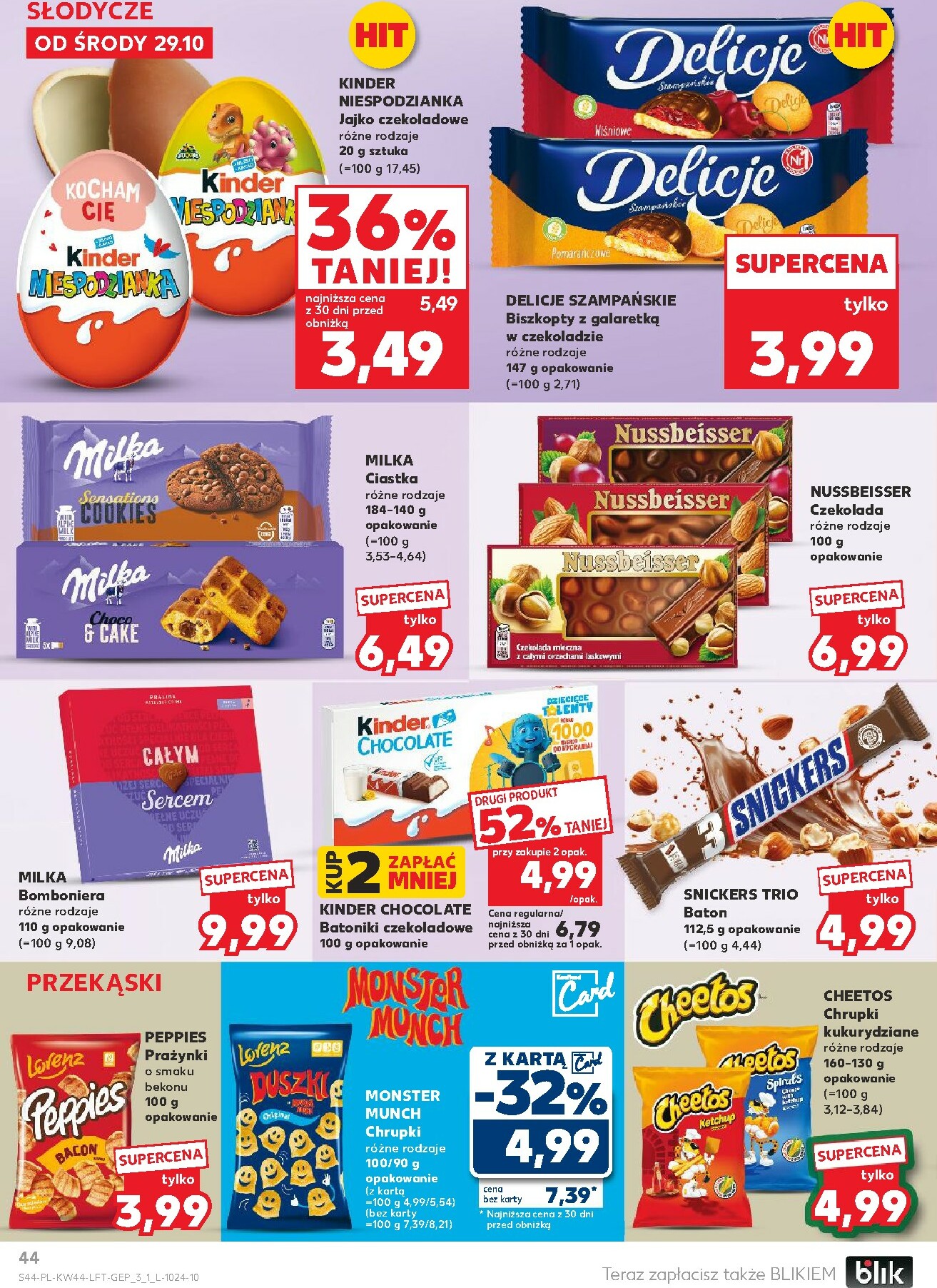 kaufland - Gazetka Kaufland - ważna od 29.10. do 05.11. - page: 44 kaufland - Gazetka Kaufland - ważna od 29.10. do 05.11. - page: 44