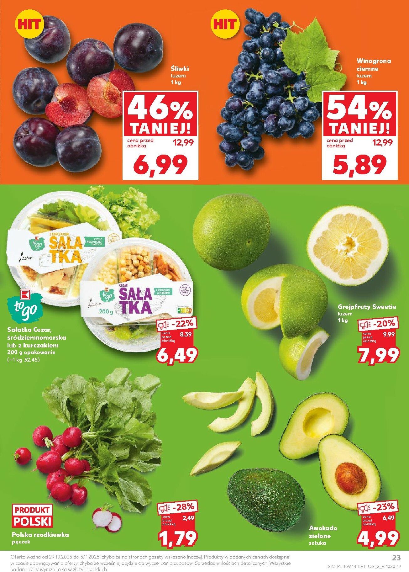 kaufland - Gazetka Kaufland - ważna od 29.10. do 05.11. - page: 23 kaufland - Gazetka Kaufland - ważna od 29.10. do 05.11. - page: 23