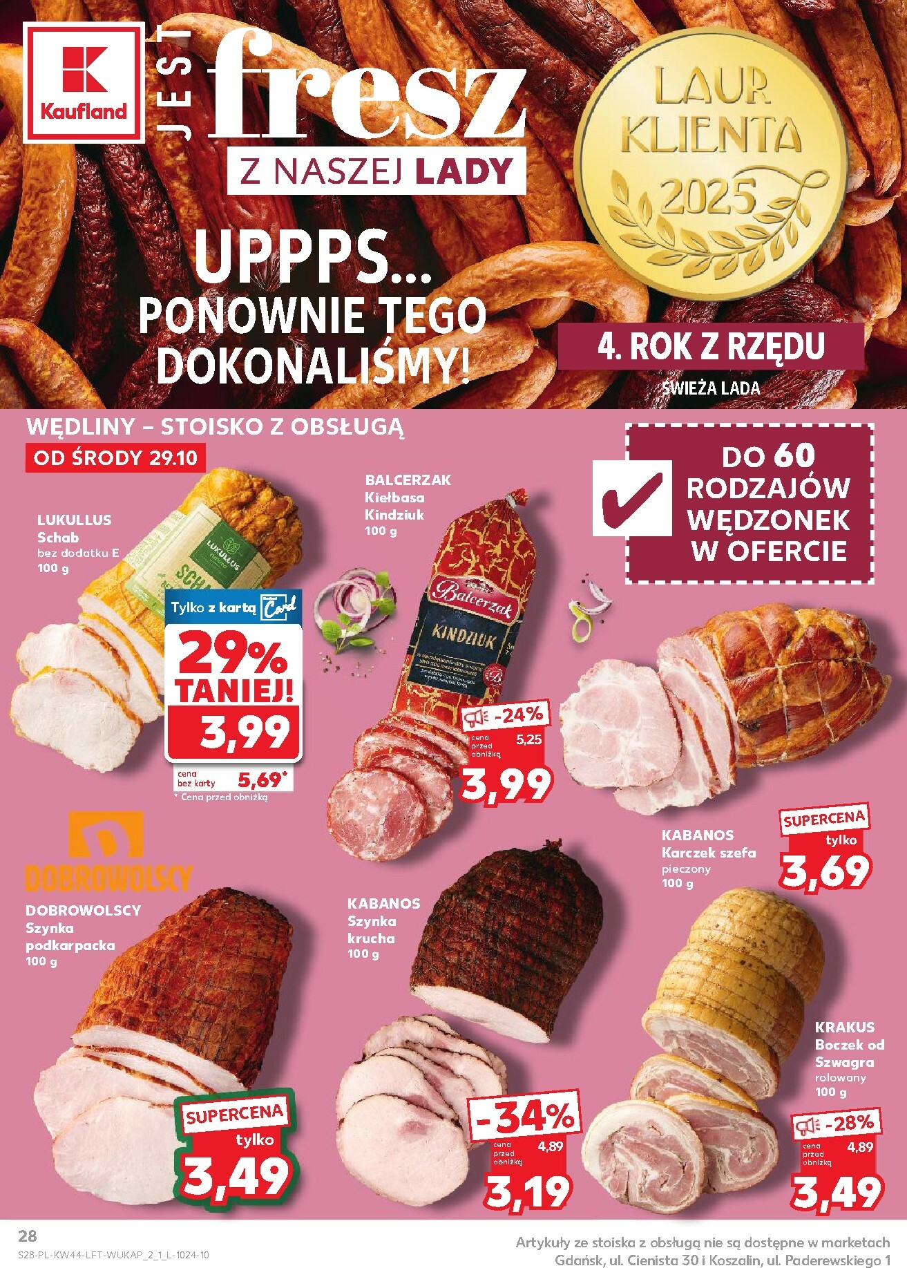 kaufland - Gazetka Kaufland - ważna od 29.10. do 05.11. - page: 28 kaufland - Gazetka Kaufland - ważna od 29.10. do 05.11. - page: 28