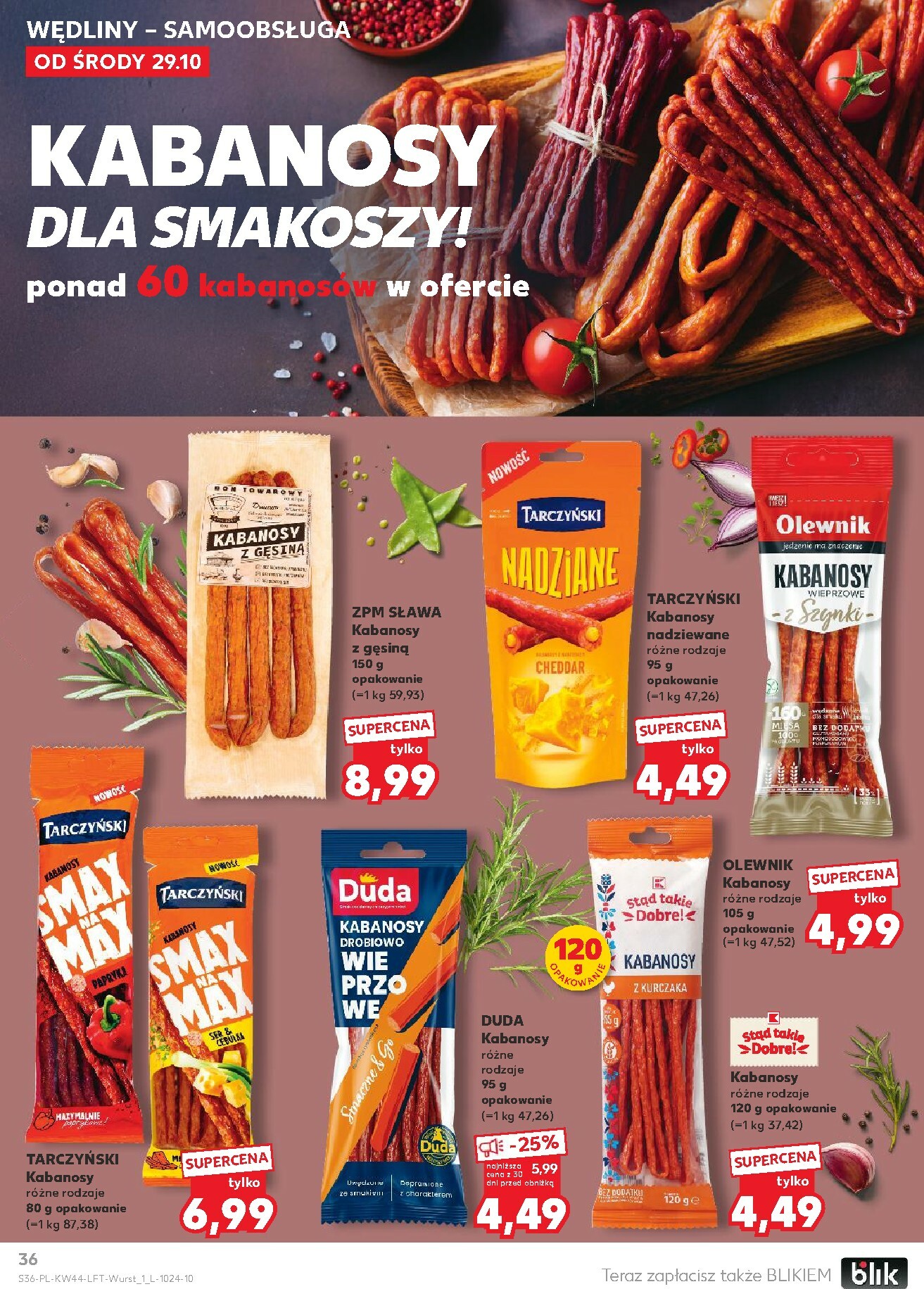 kaufland - Gazetka Kaufland - ważna od 29.10. do 05.11. - page: 36 kaufland - Gazetka Kaufland - ważna od 29.10. do 05.11. - page: 36