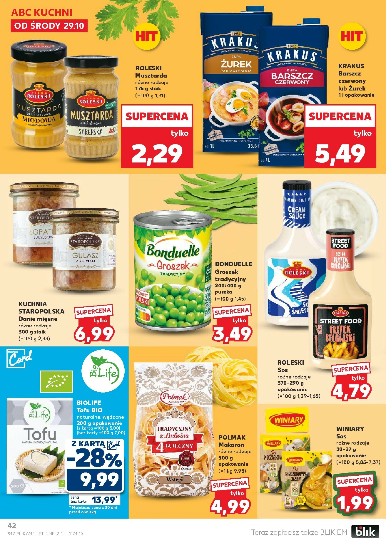 kaufland - Gazetka Kaufland - ważna od 29.10. do 05.11. - page: 42 kaufland - Gazetka Kaufland - ważna od 29.10. do 05.11. - page: 42