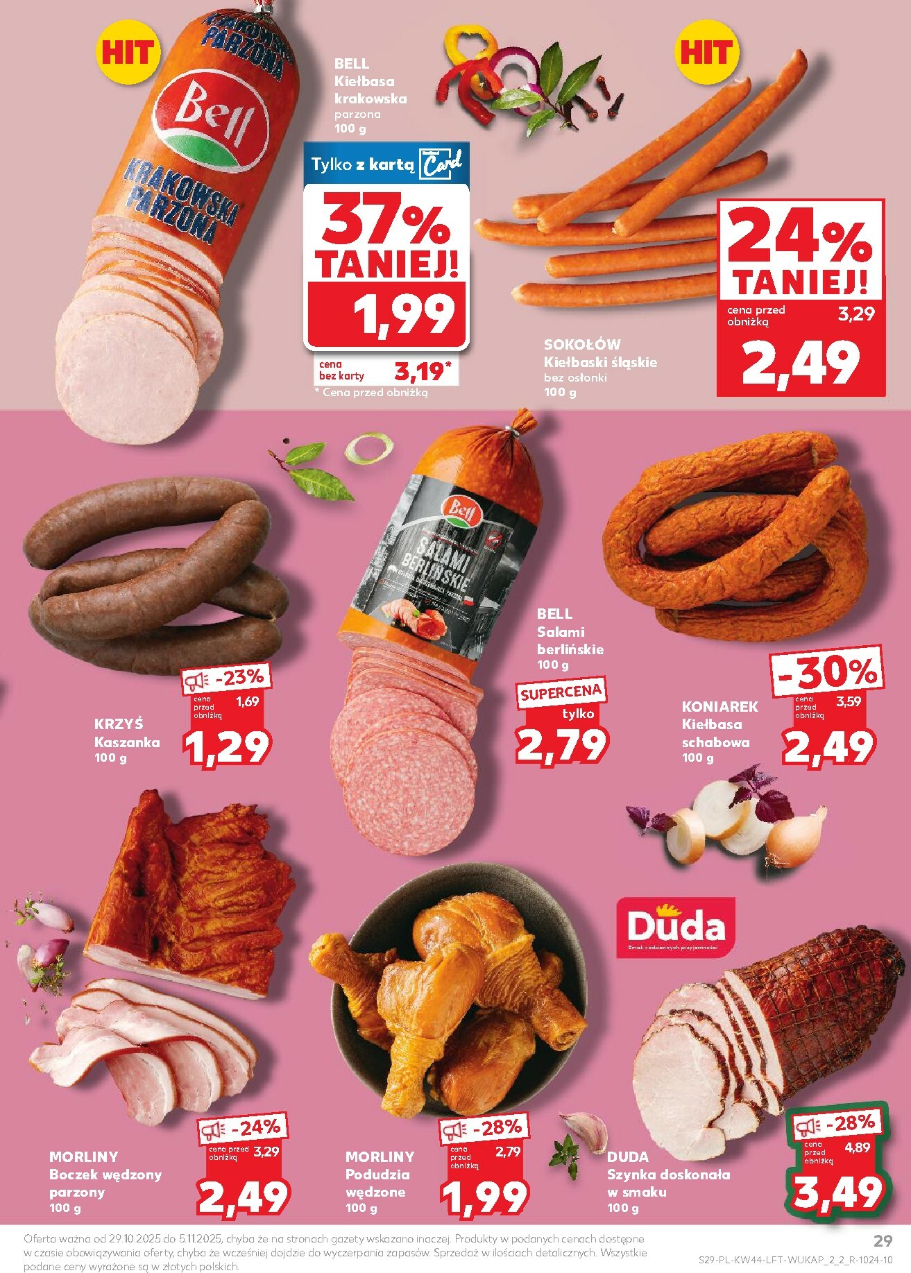 kaufland - Gazetka Kaufland - ważna od 29.10. do 05.11. - page: 29 kaufland - Gazetka Kaufland - ważna od 29.10. do 05.11. - page: 29