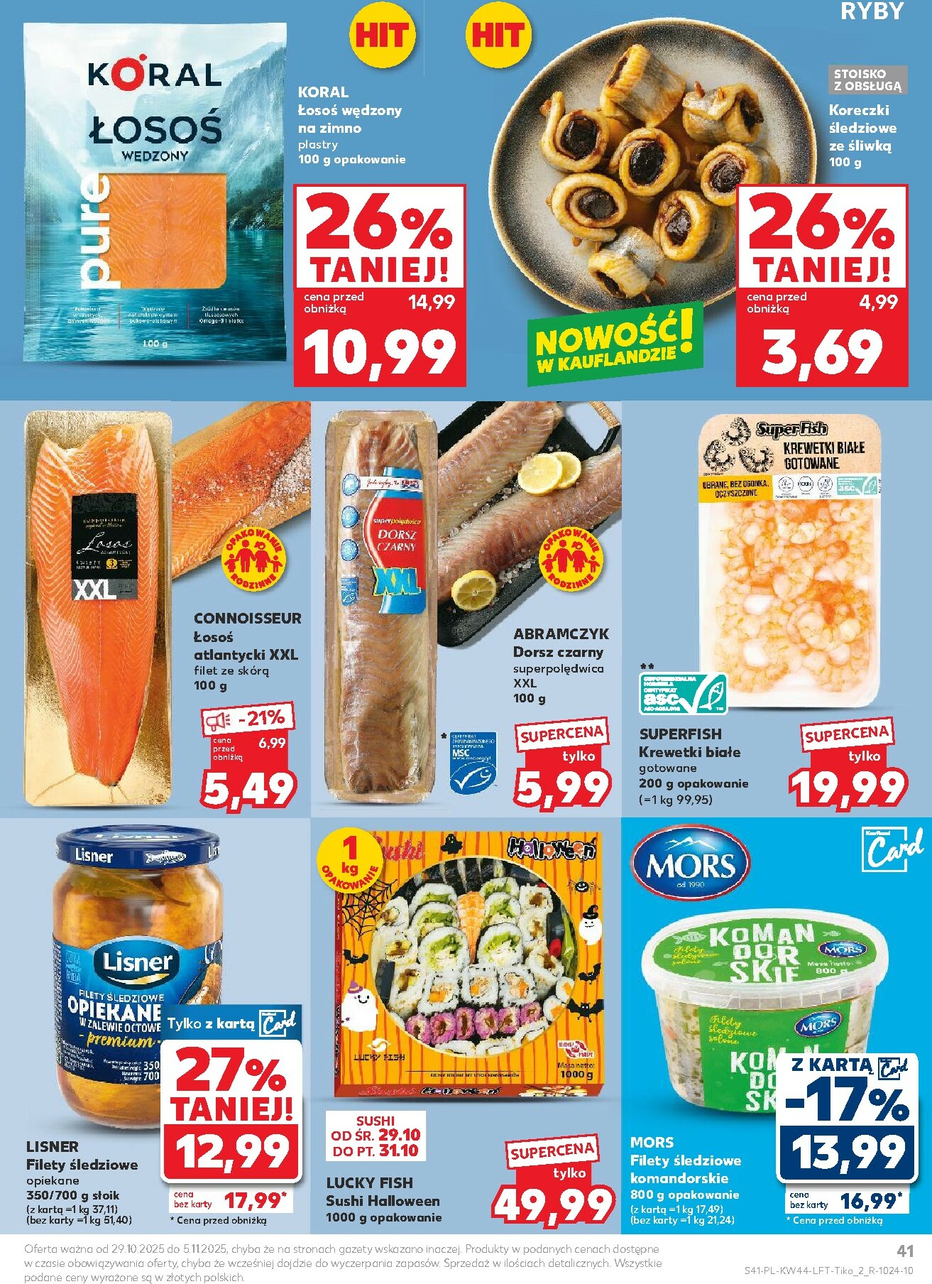 kaufland - Gazetka Kaufland - ważna od 29.10. do 05.11. - page: 41 kaufland - Gazetka Kaufland - ważna od 29.10. do 05.11. - page: 41