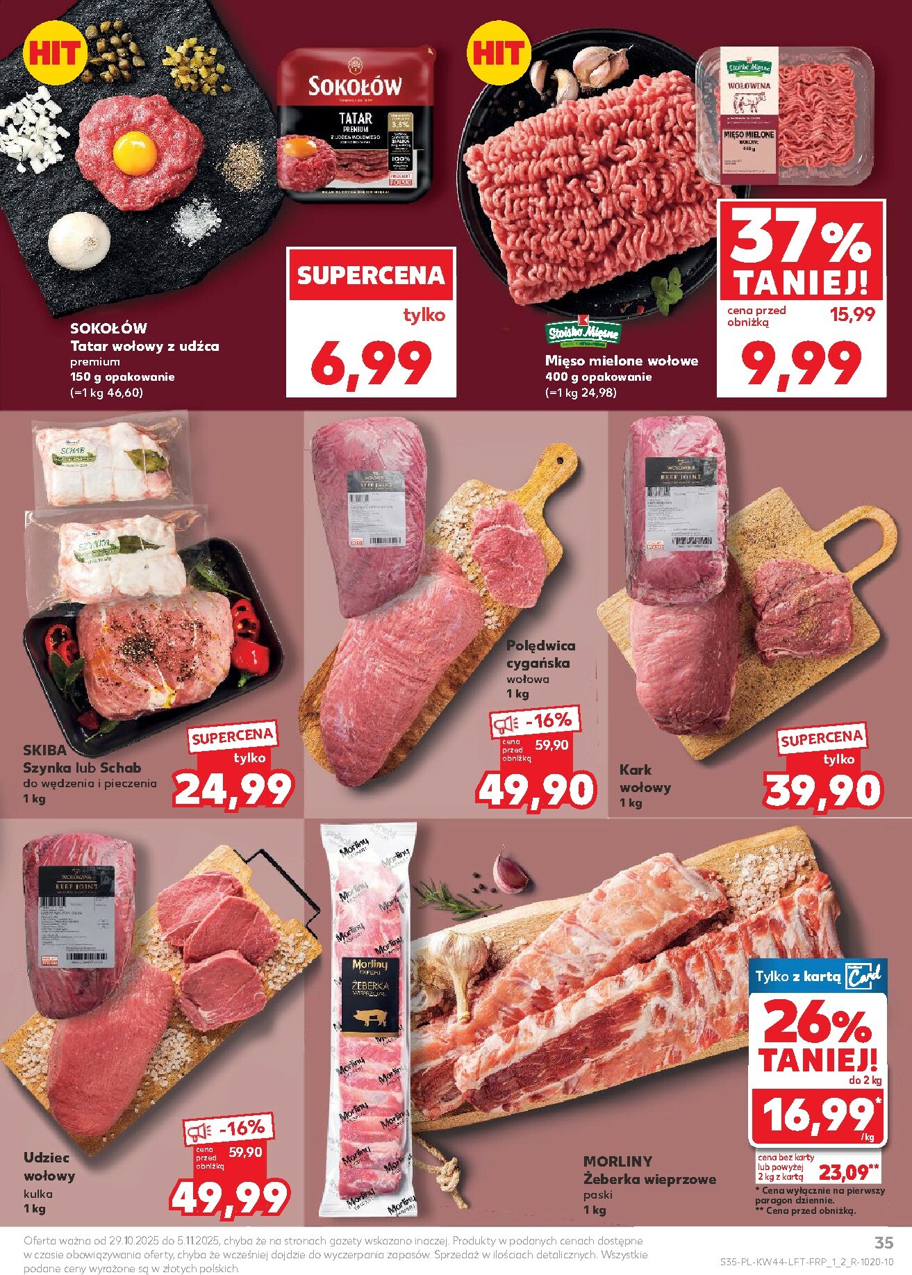 kaufland - Gazetka Kaufland - ważna od 29.10. do 05.11. - page: 35 kaufland - Gazetka Kaufland - ważna od 29.10. do 05.11. - page: 35