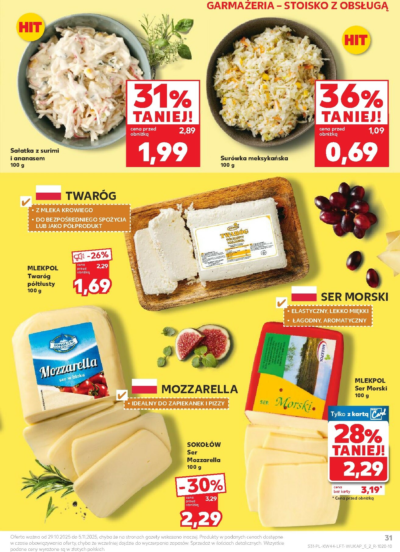 kaufland - Gazetka Kaufland - ważna od 29.10. do 05.11. - page: 31 kaufland - Gazetka Kaufland - ważna od 29.10. do 05.11. - page: 31