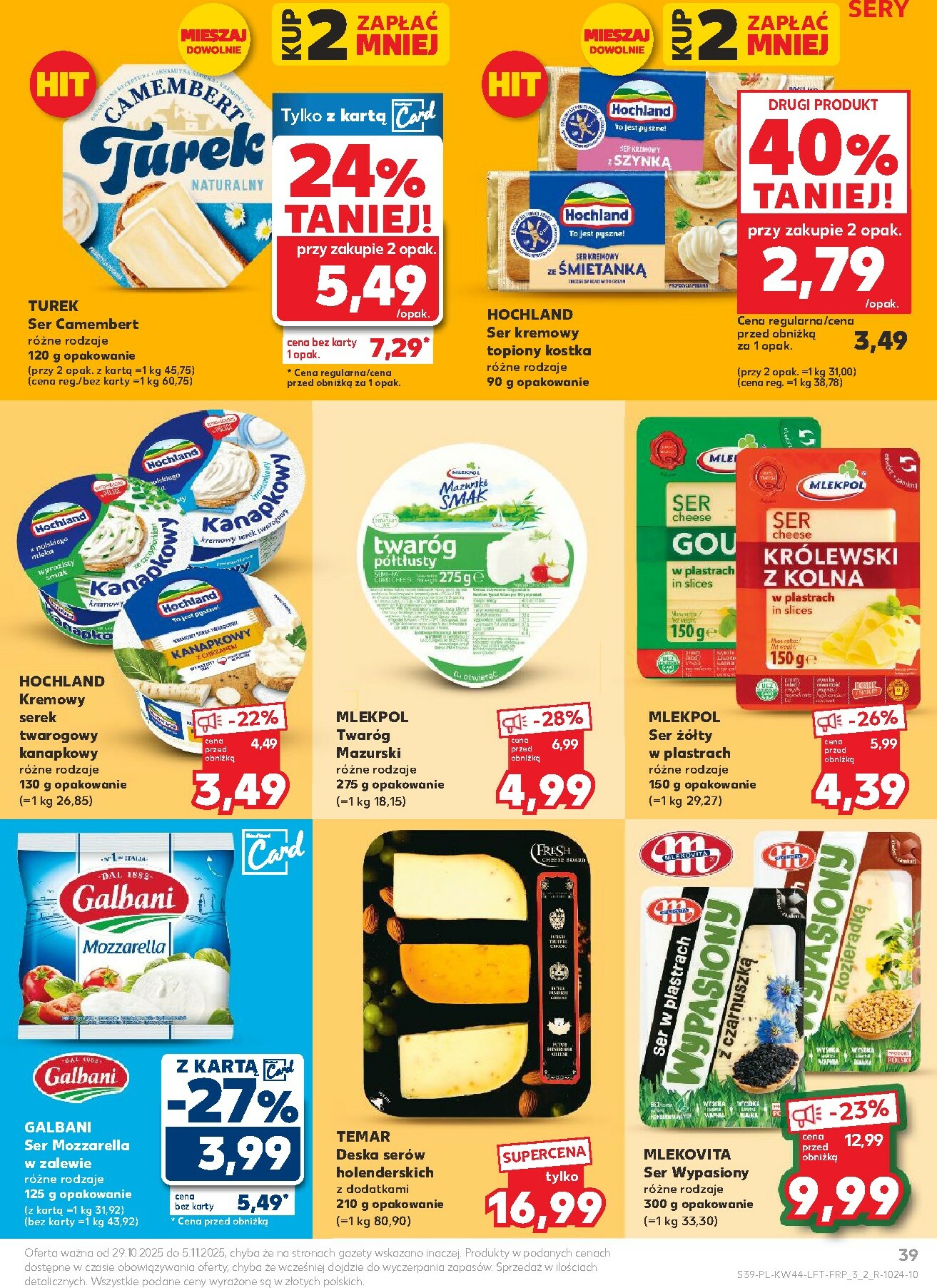 kaufland - Gazetka Kaufland - ważna od 29.10. do 05.11. - page: 39 kaufland - Gazetka Kaufland - ważna od 29.10. do 05.11. - page: 39