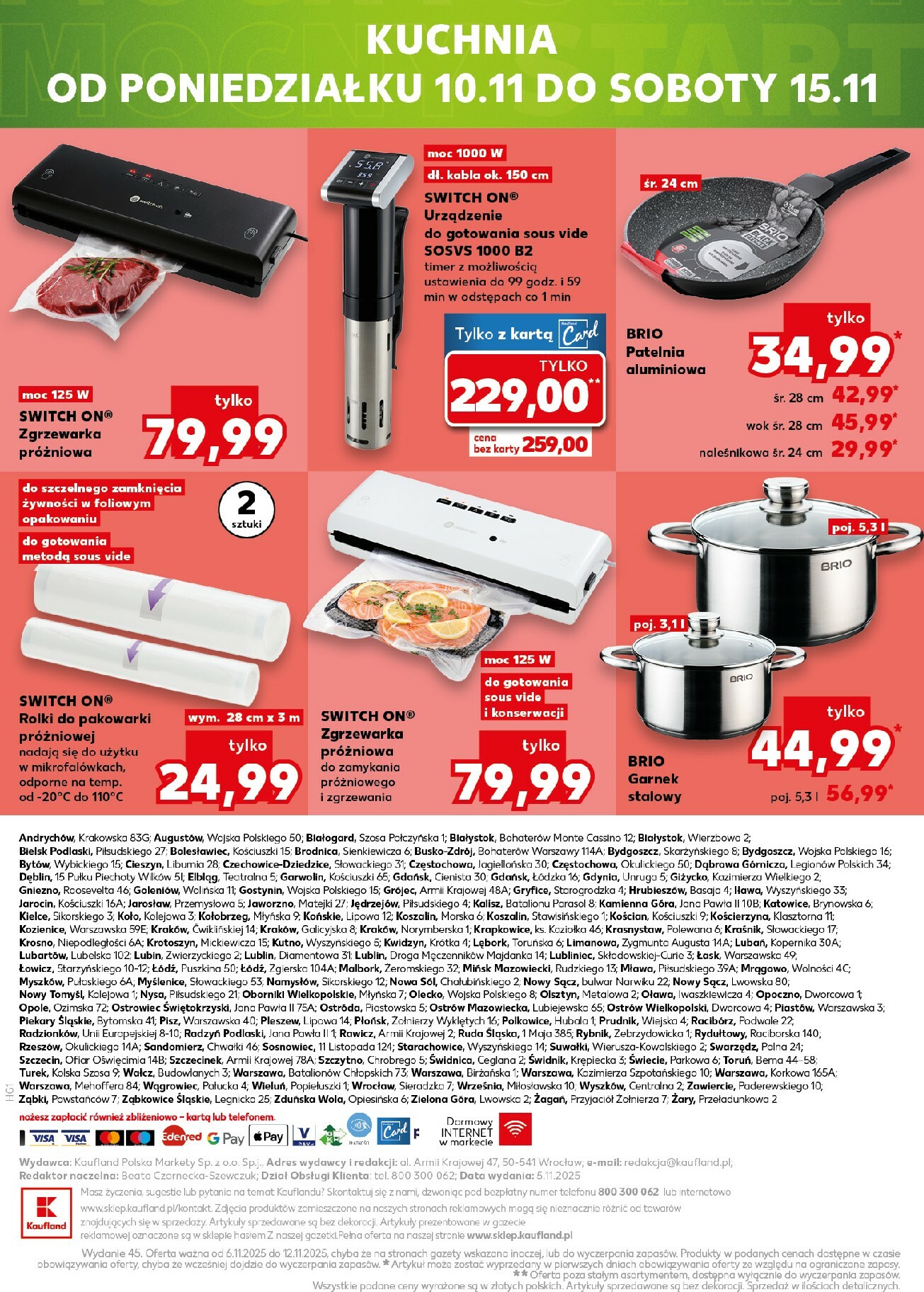 kaufland - Gazetka Kaufland - Mega Okazje - ważna od 06.11. do 12.11. - page: 20