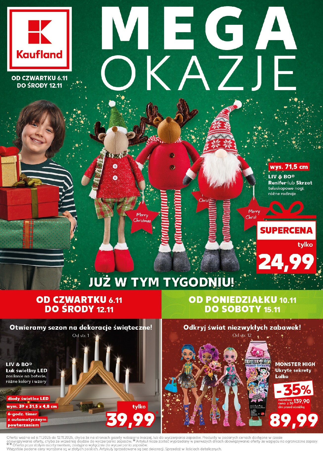 kaufland - Gazetka Kaufland - Mega Okazje - ważna od 06.11. do 12.11.