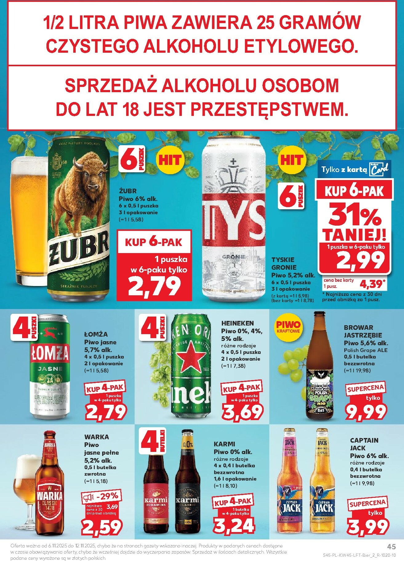 kaufland - Gazetka Kaufland - ważna od 06.11. do 12.11. - page: 45