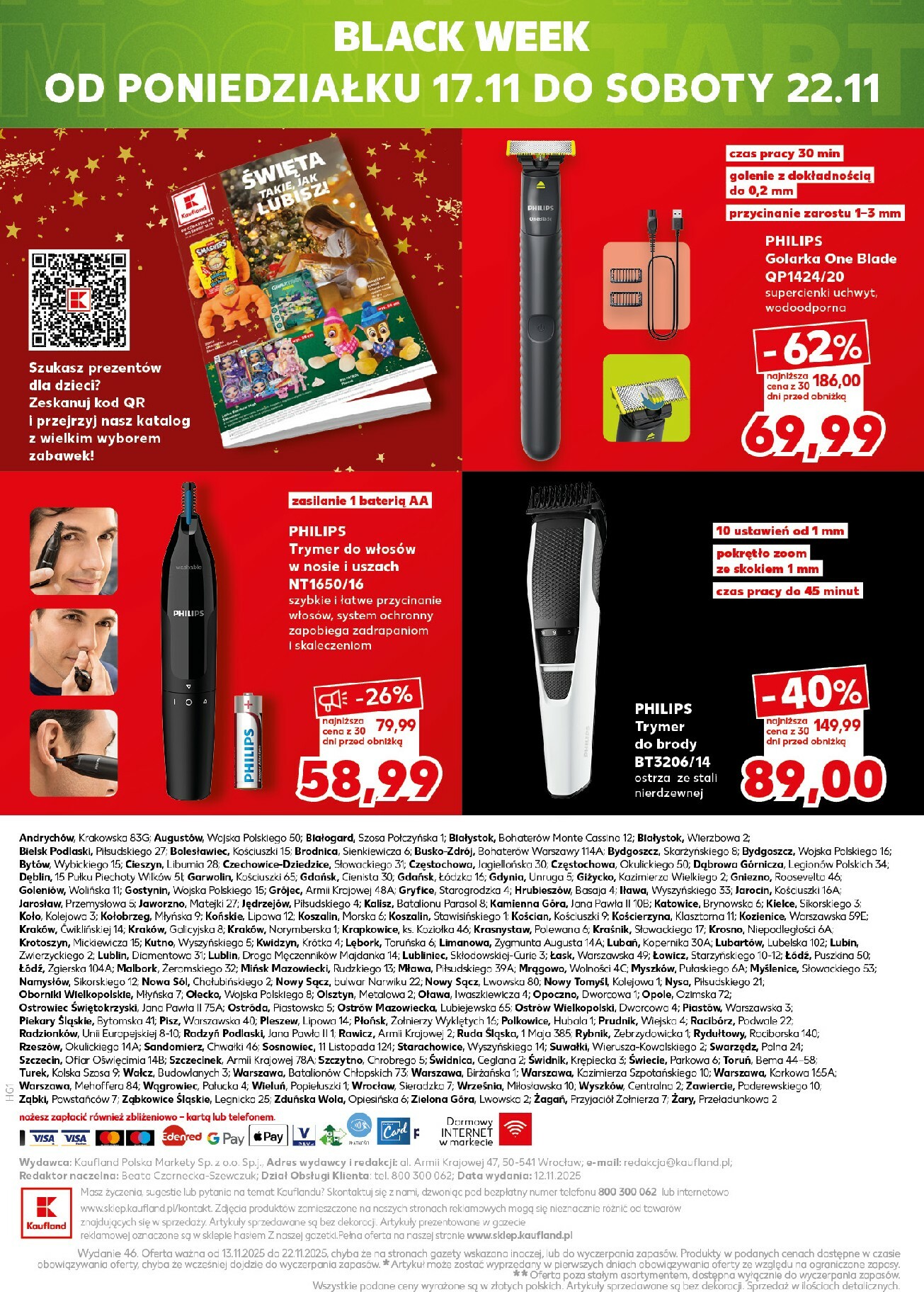 kaufland - Gazetka Kaufland - Black Weekowy - ważna od 13.11. do 19.11. - page: 18