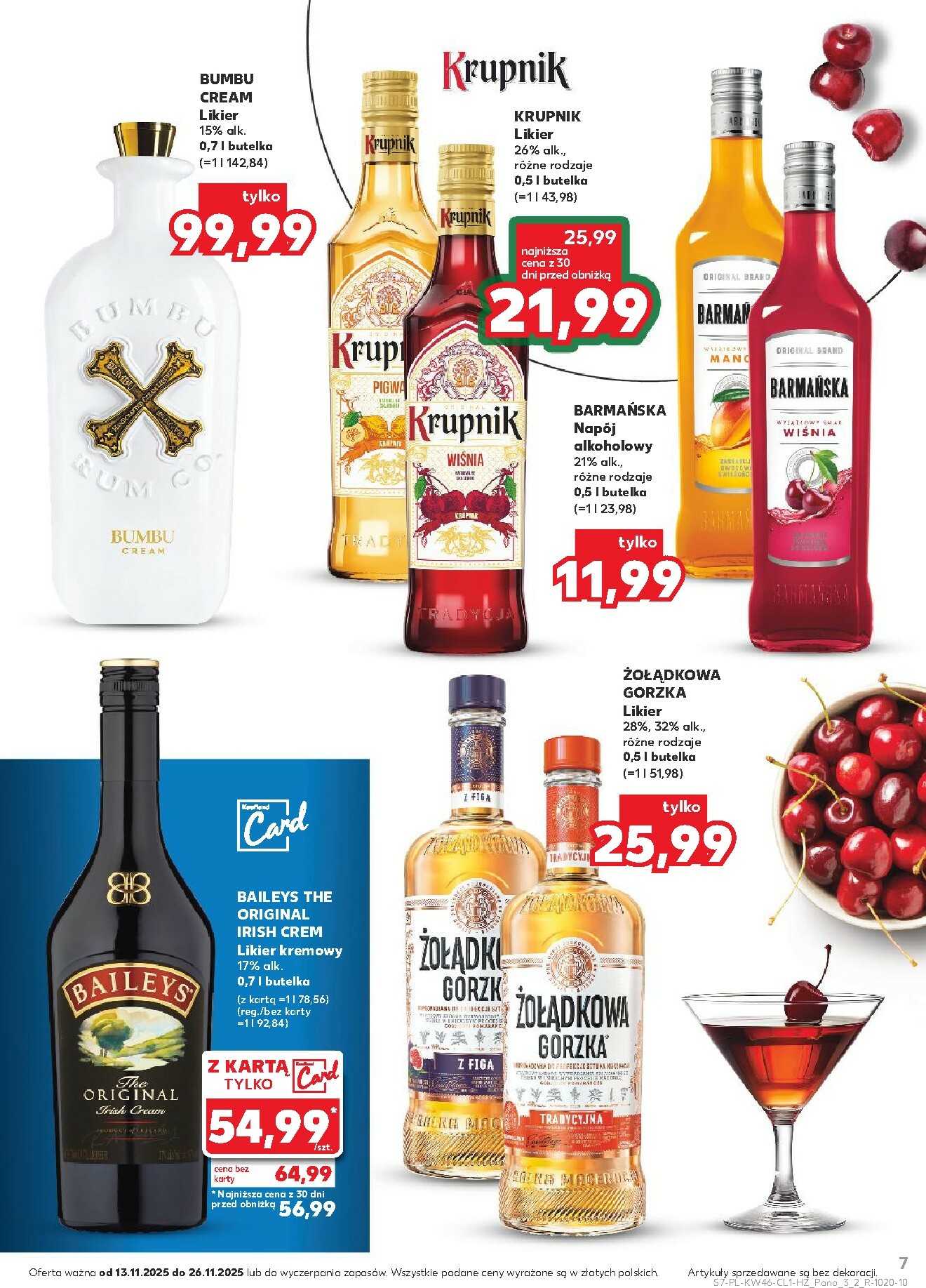 kaufland - Gazetka Kaufland - Barek - ważna od 13.11. do 26.11. - page: 7