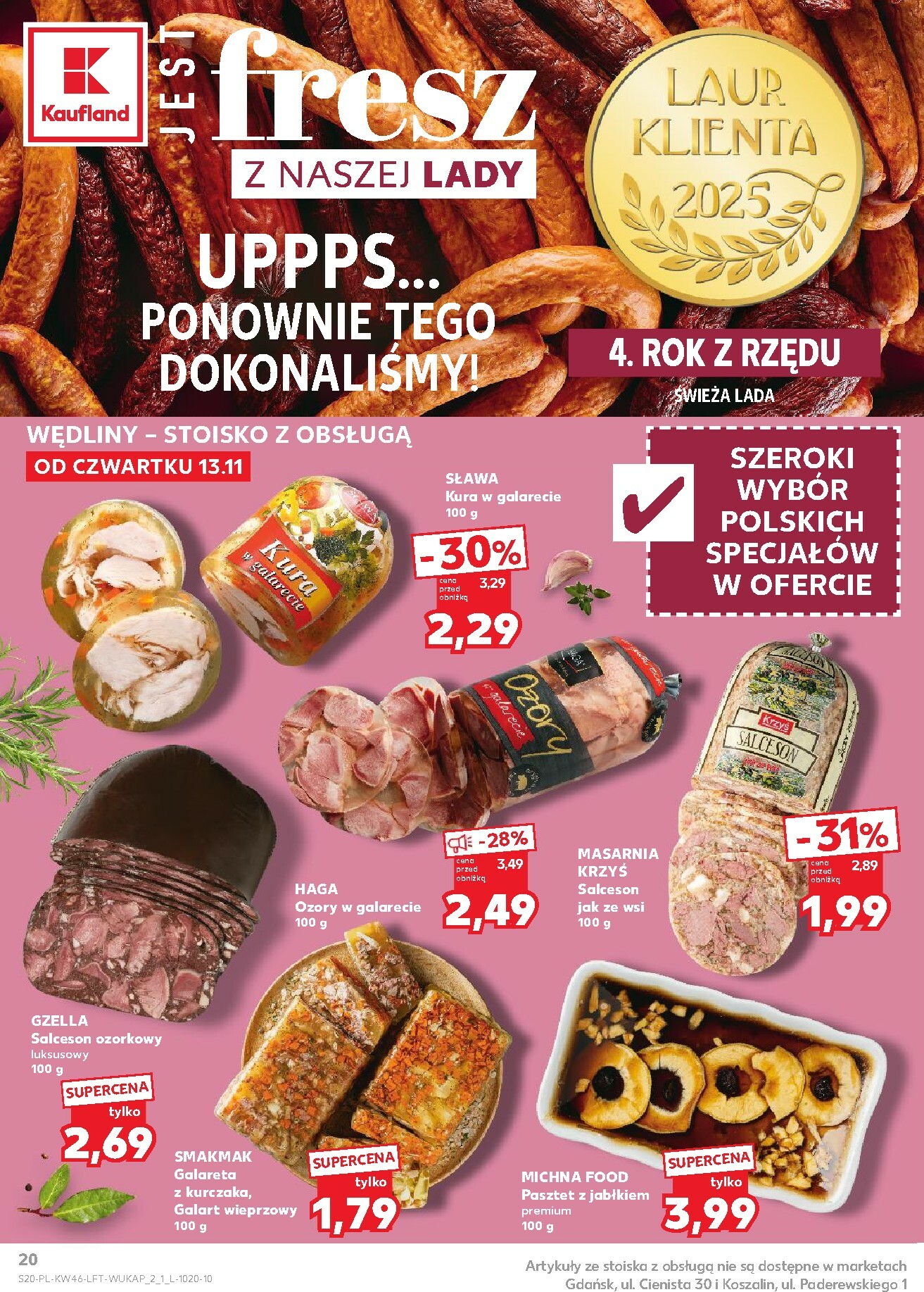 kaufland - Gazetka Kaufland - ważna od 13.11. do 19.11. - page: 20