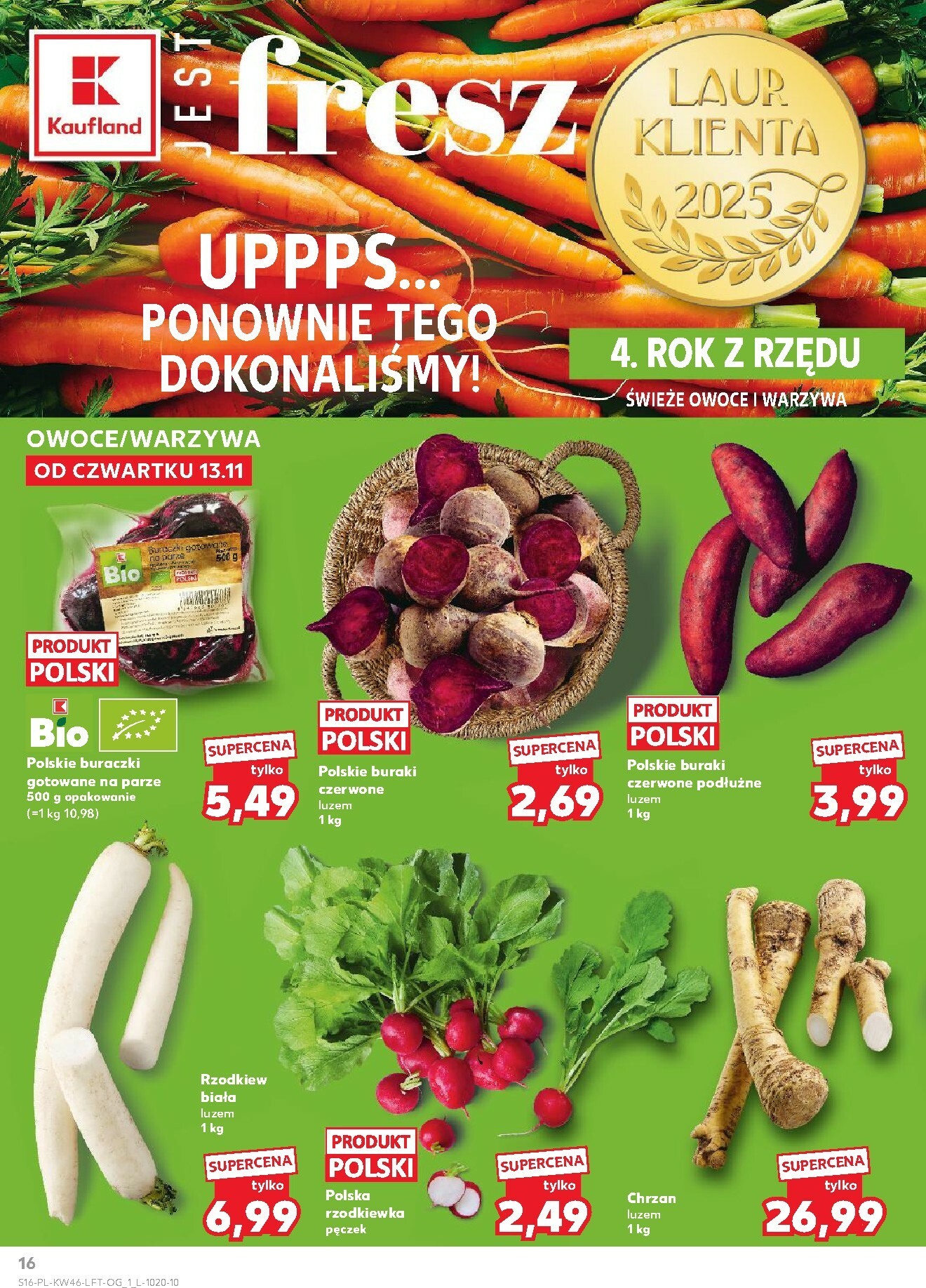 kaufland - Gazetka Kaufland - ważna od 13.11. do 19.11. - page: 16