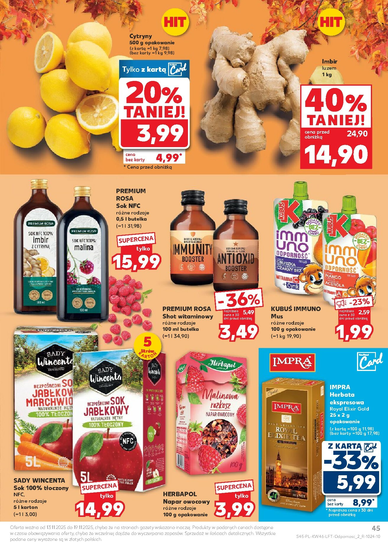 kaufland - Gazetka Kaufland - ważna od 13.11. do 19.11. - page: 45
