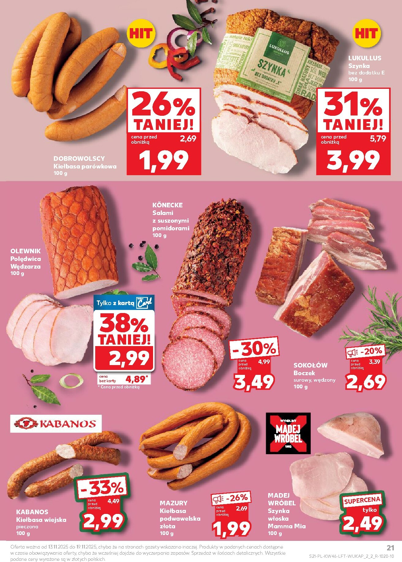 kaufland - Gazetka Kaufland - ważna od 13.11. do 19.11. - page: 21