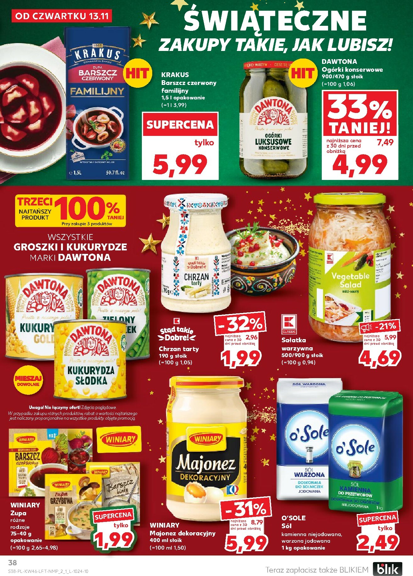 kaufland - Gazetka Kaufland - ważna od 13.11. do 19.11. - page: 38