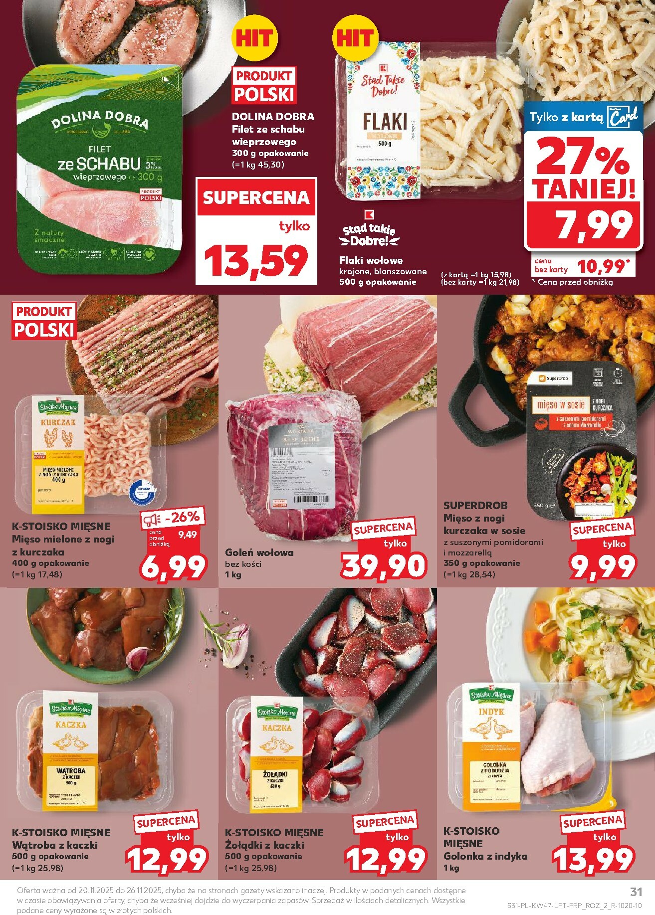 kaufland - Gazetka Kaufland - ważna od 20.11. do 26.11. - page: 31