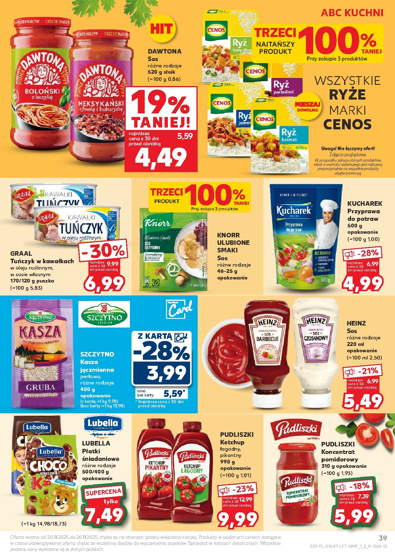 kaufland - Gazetka Kaufland - ważna od 20.11. do 26.11. - page: 39