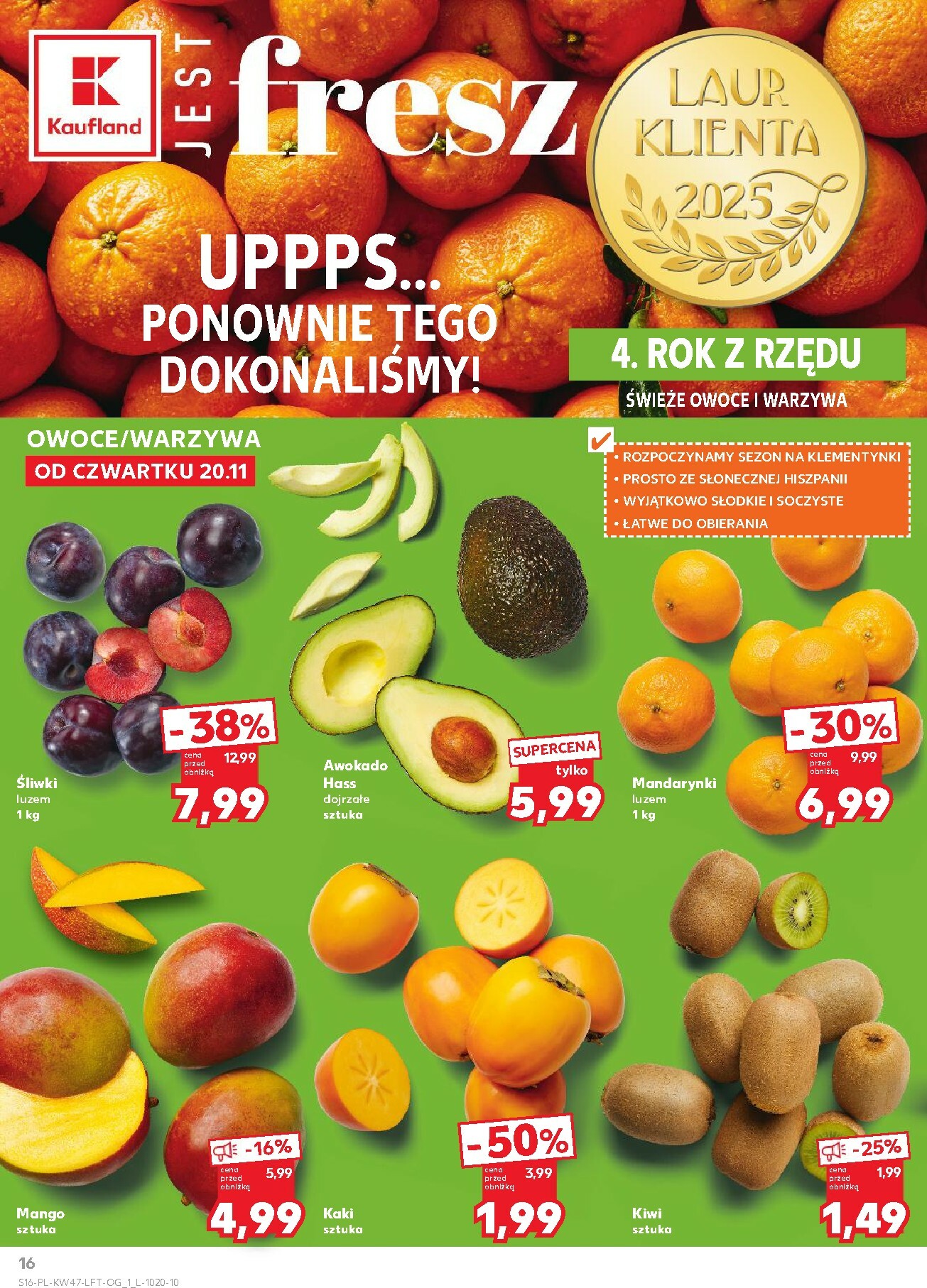 kaufland - Gazetka Kaufland - ważna od 20.11. do 26.11. - page: 16