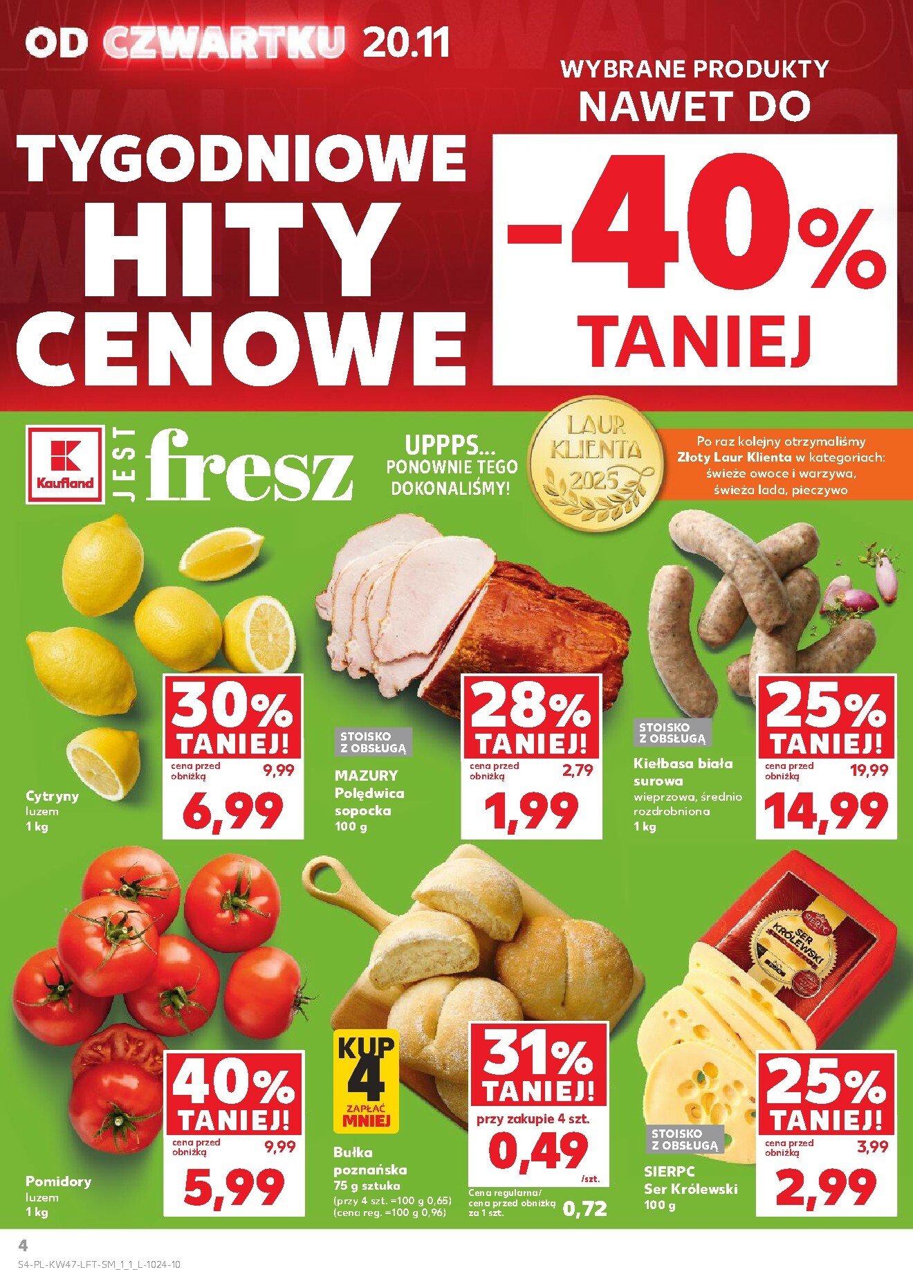 kaufland - Gazetka Kaufland - ważna od 20.11. do 26.11. - page: 4