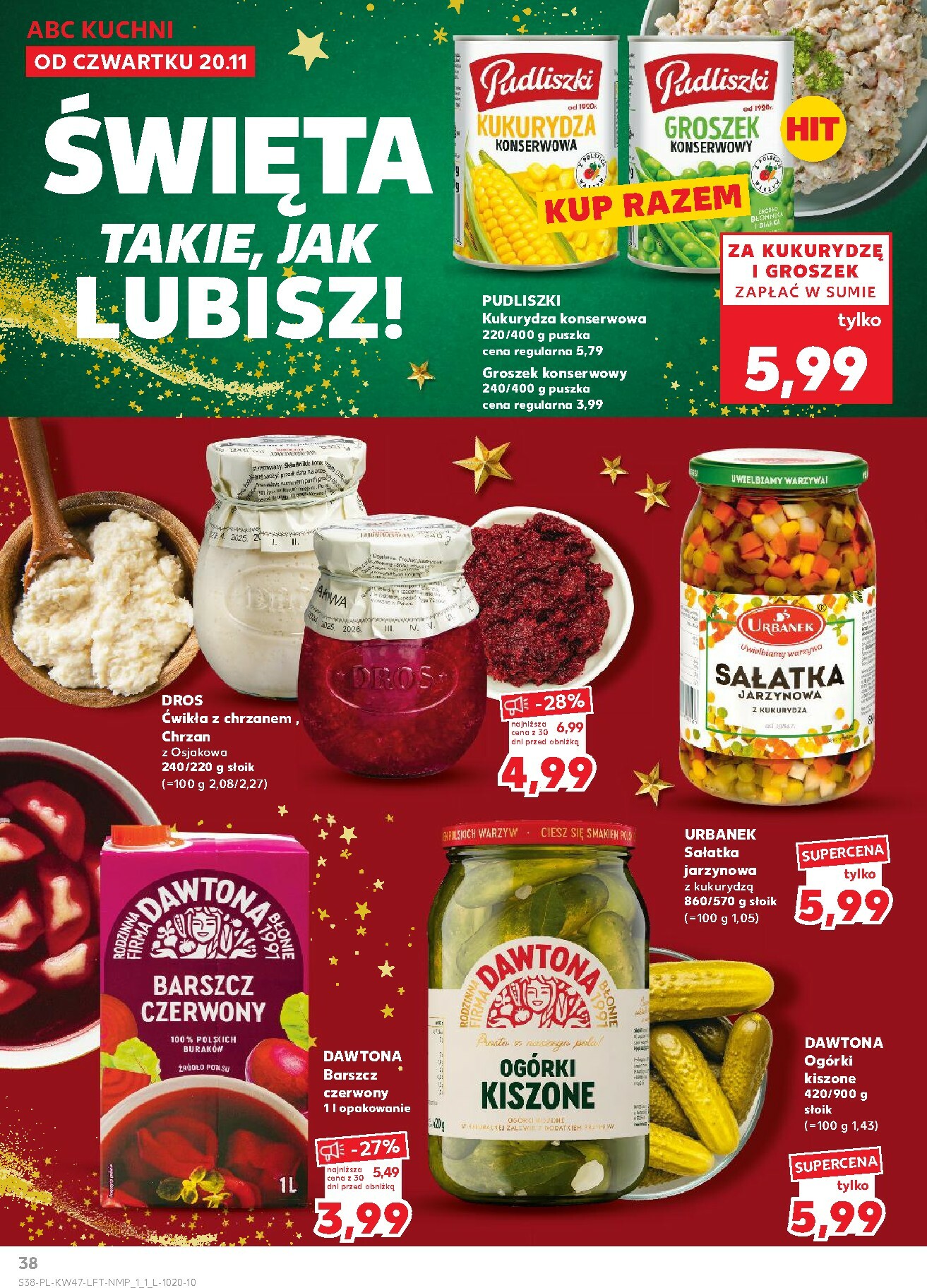 kaufland - Gazetka Kaufland - ważna od 20.11. do 26.11. - page: 38