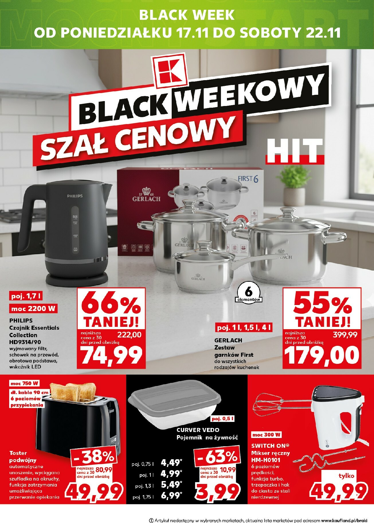 kaufland - Gazetka Kaufland - Mocny Start - ważna od 17.11. do 19.11. - page: 22