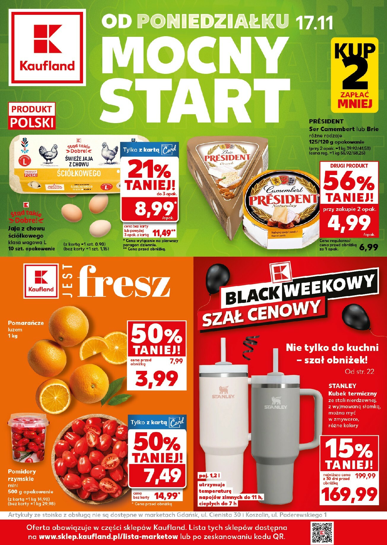 kaufland - Gazetka Kaufland - Mocny Start - ważna od 17.11. do 19.11.
