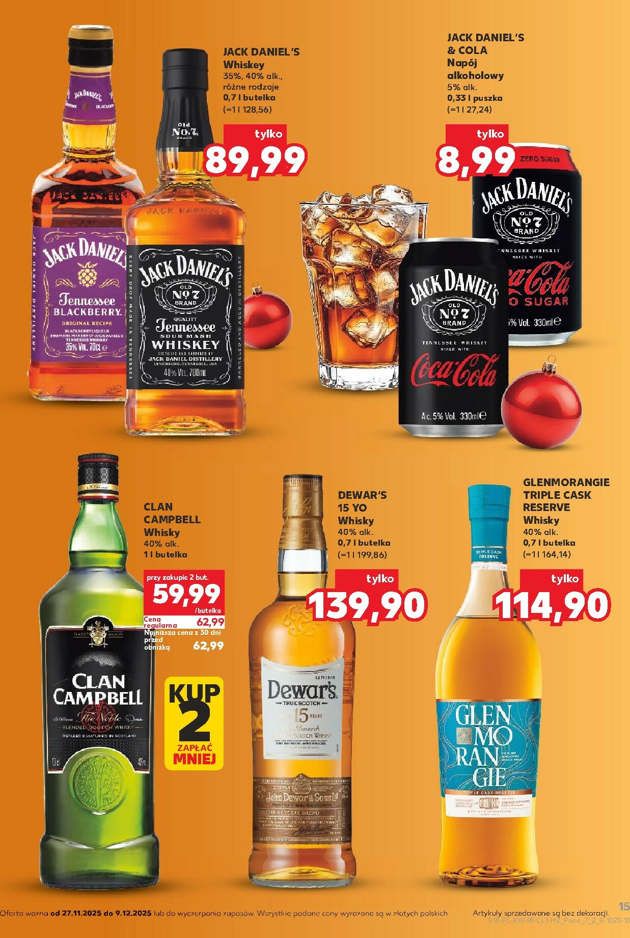 kaufland - Gazetka Kaufland - Barek - ważna od 27.11. do 09.12. - page: 15