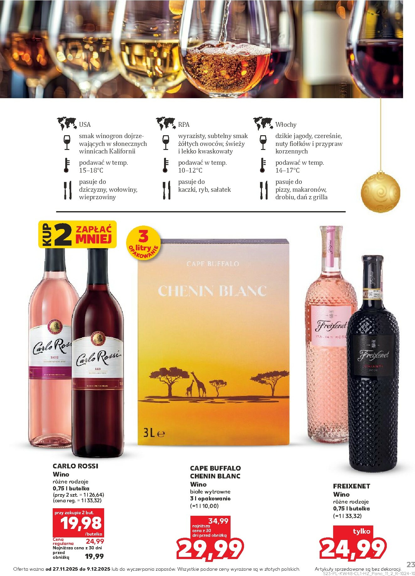 kaufland - Gazetka Kaufland - Barek - ważna od 27.11. do 09.12. - page: 23