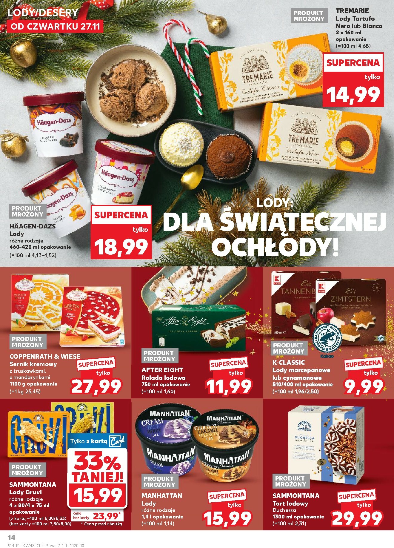 kaufland - Gazetka Kaufland - Święta takie, jak lubisz - ważna od 27.11. do 09.12. - page: 14