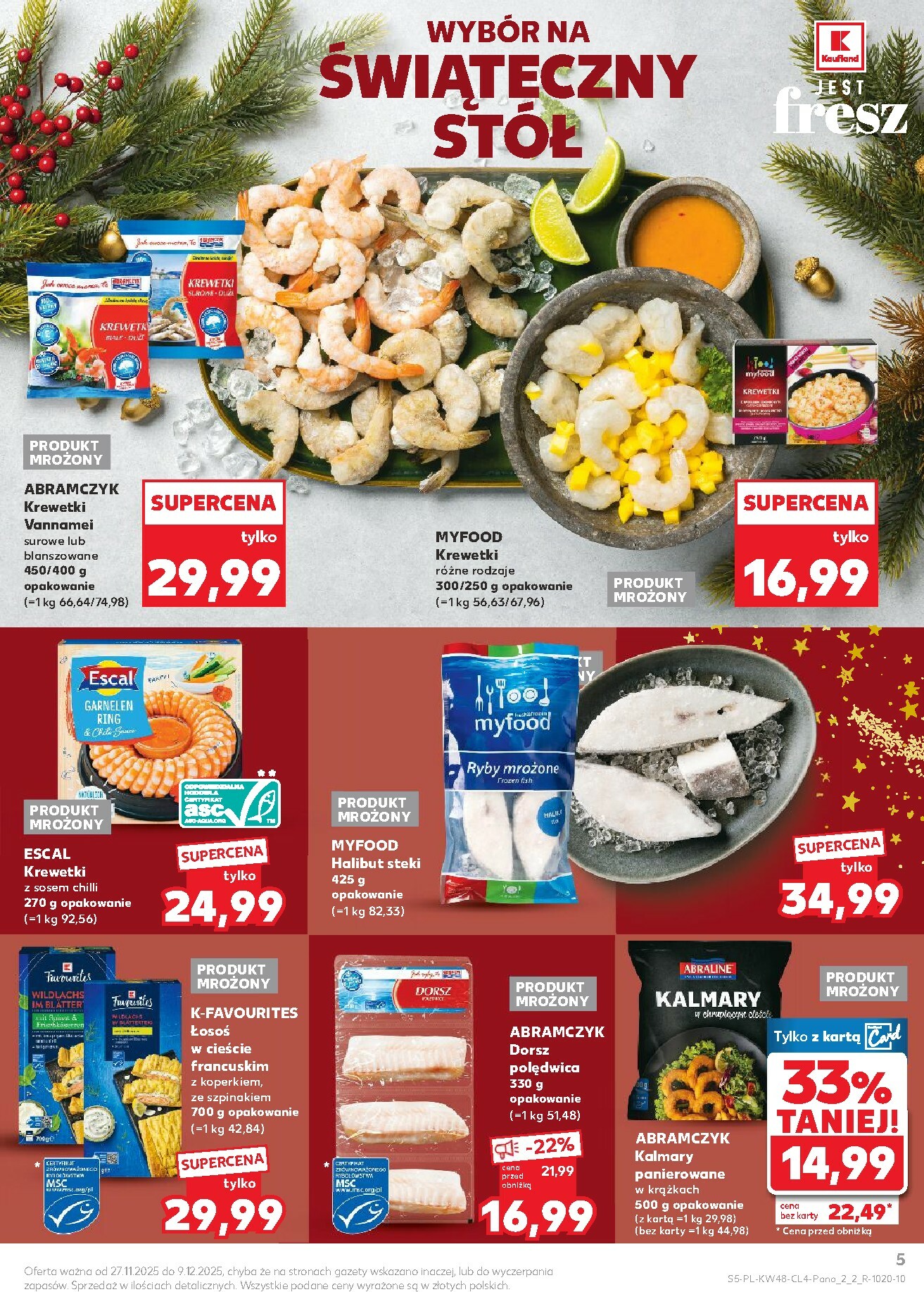 kaufland - Gazetka Kaufland - Święta takie, jak lubisz - ważna od 27.11. do 09.12. - page: 5