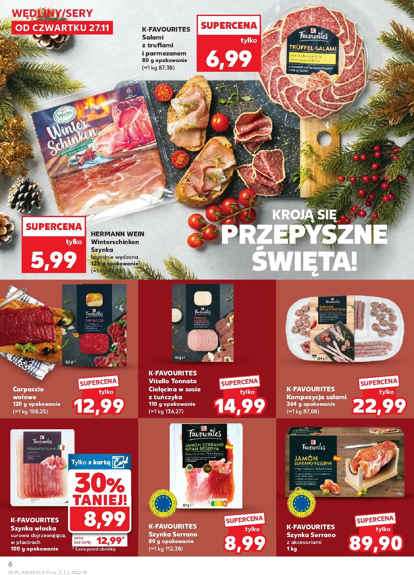 kaufland - Gazetka Kaufland - Święta takie, jak lubisz - ważna od 27.11. do 09.12. - page: 6