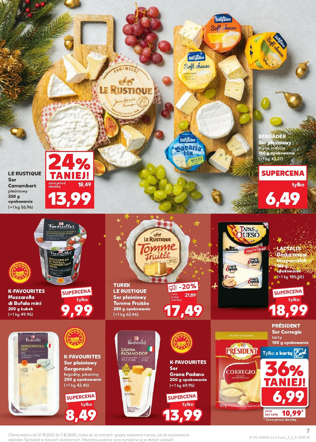 kaufland - Gazetka Kaufland - Święta takie, jak lubisz - ważna od 27.11. do 09.12. - page: 7