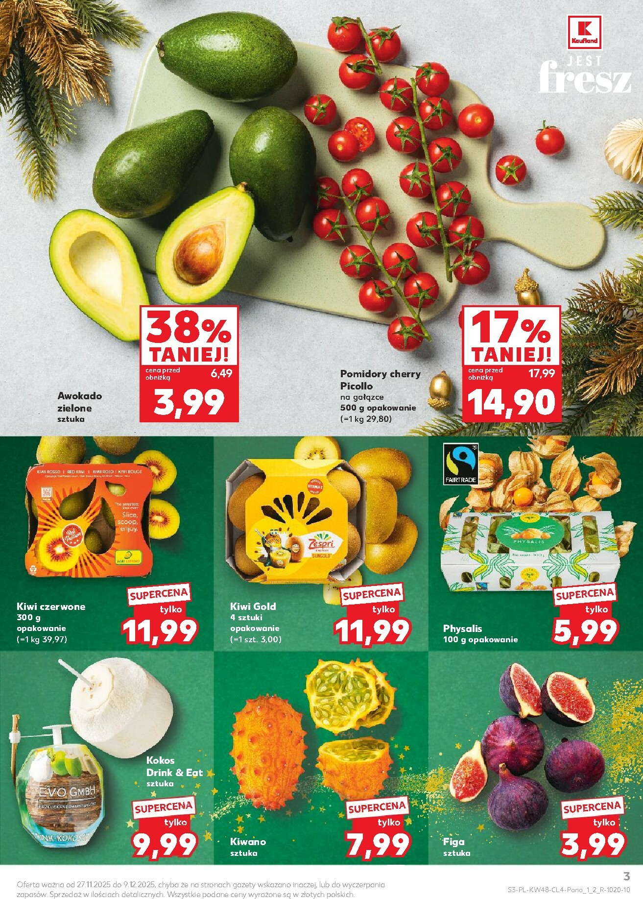 kaufland - Gazetka Kaufland - Święta takie, jak lubisz - ważna od 27.11. do 09.12. - page: 3