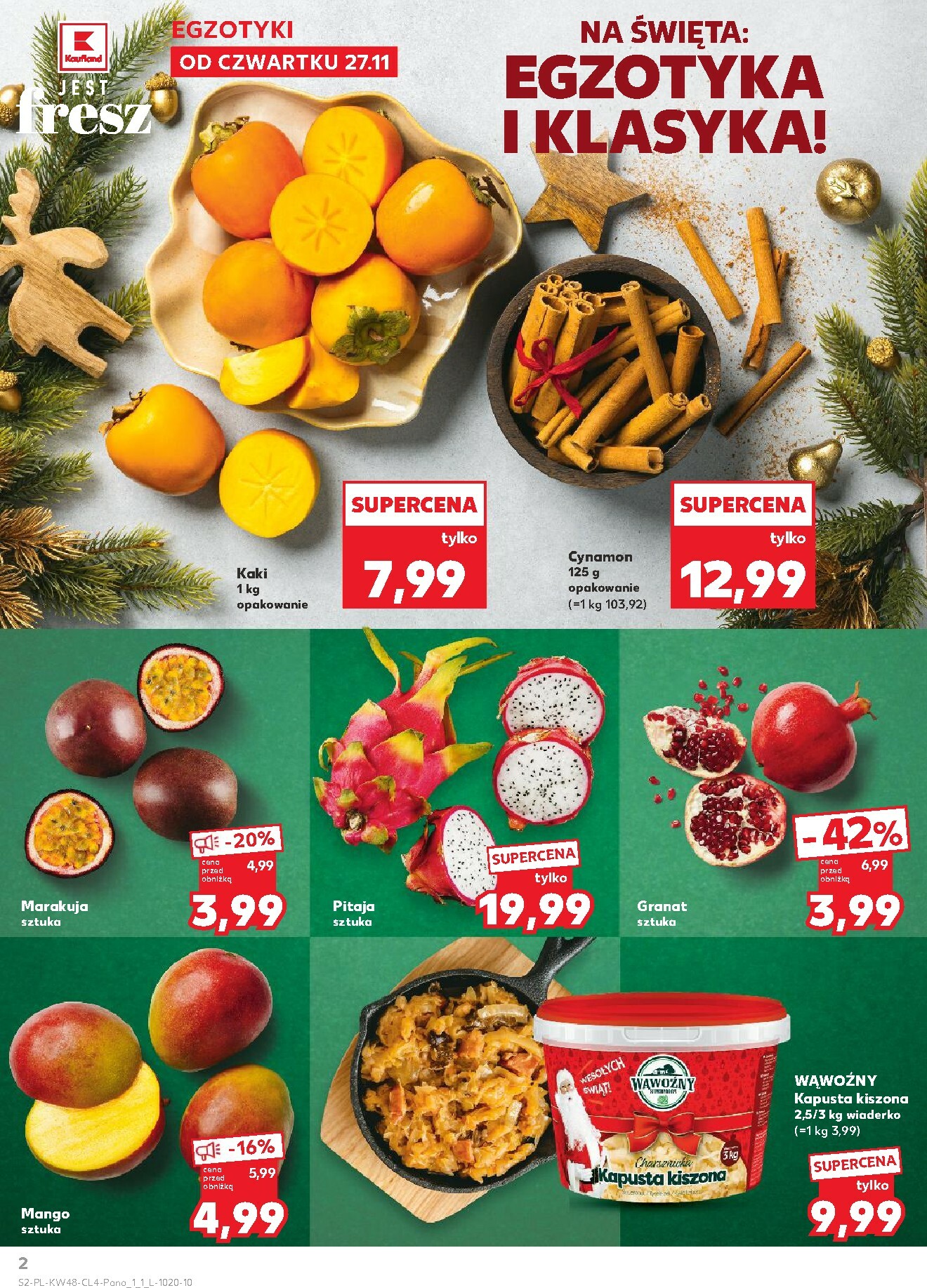 kaufland - Gazetka Kaufland - Święta takie, jak lubisz - ważna od 27.11. do 09.12. - page: 2