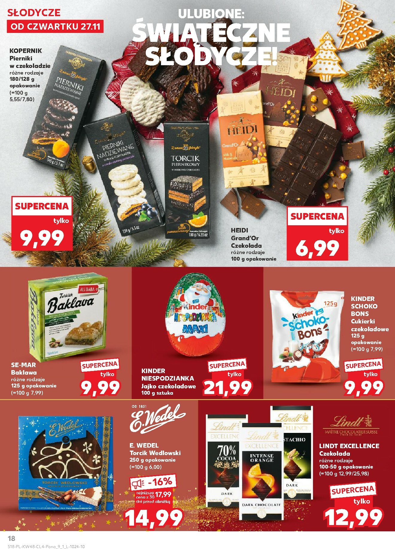 kaufland - Gazetka Kaufland - Święta takie, jak lubisz - ważna od 27.11. do 09.12. - page: 18