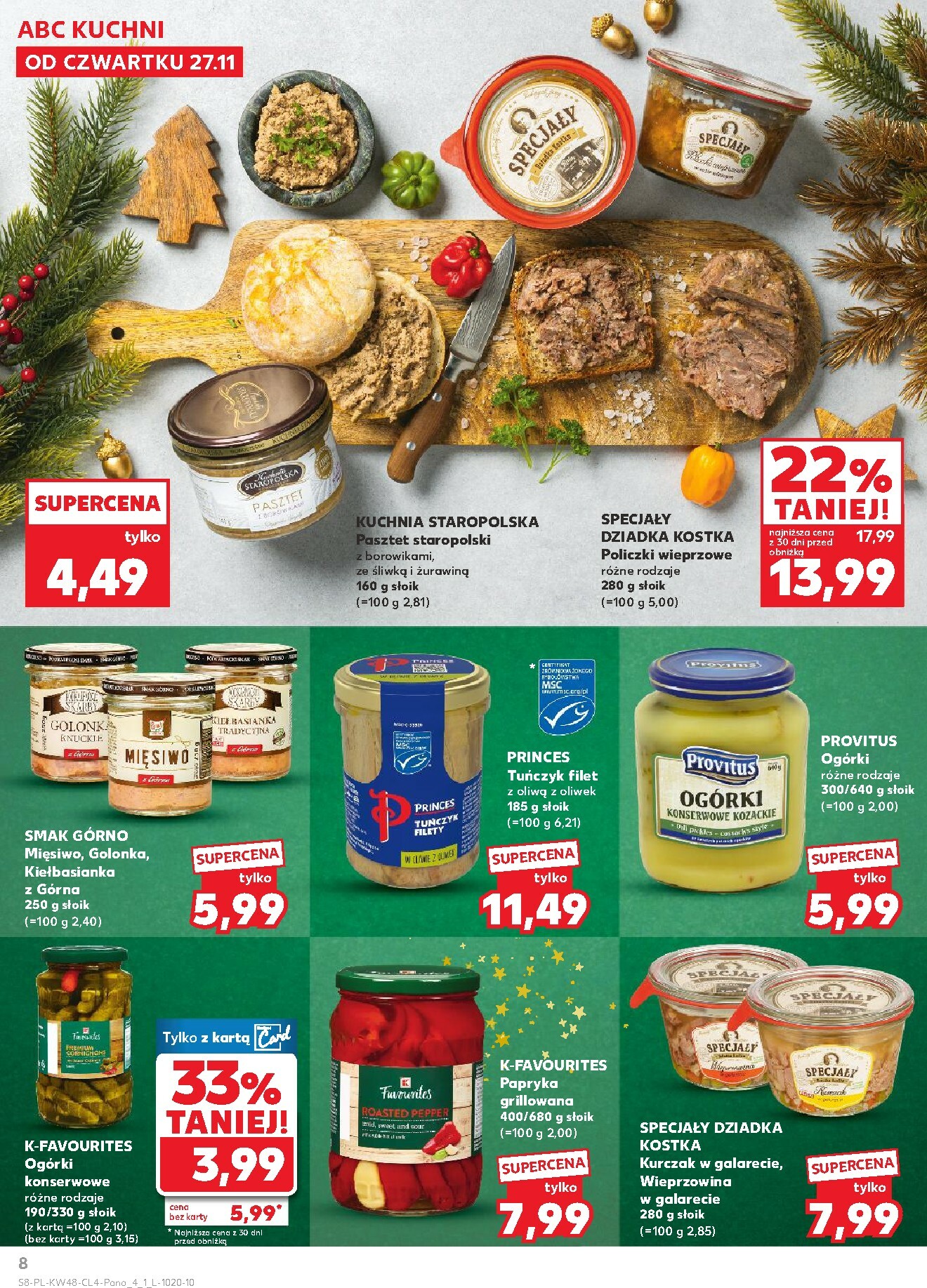 kaufland - Gazetka Kaufland - Święta takie, jak lubisz - ważna od 27.11. do 09.12. - page: 8