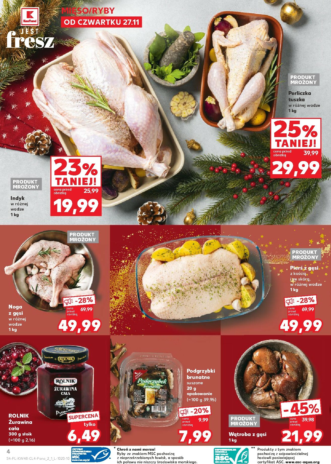 kaufland - Gazetka Kaufland - Święta takie, jak lubisz - ważna od 27.11. do 09.12. - page: 4
