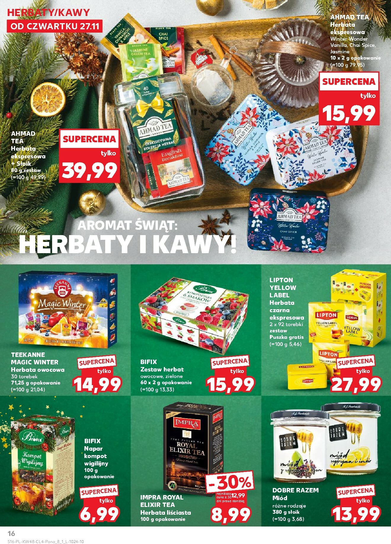 kaufland - Gazetka Kaufland - Święta takie, jak lubisz - ważna od 27.11. do 09.12. - page: 16