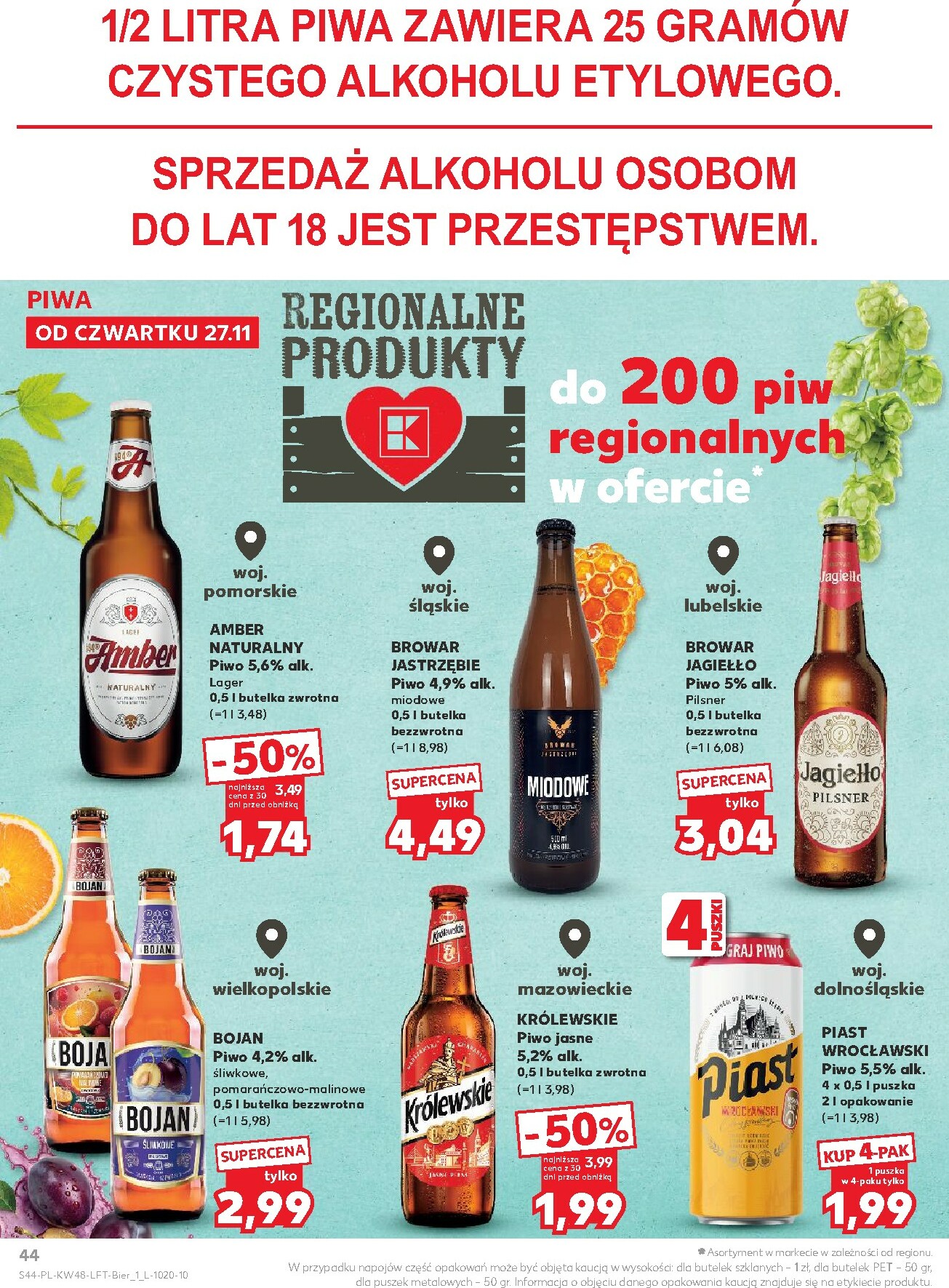 kaufland - Gazetka Kaufland - ważna od 27.11. do 03.12. - page: 44