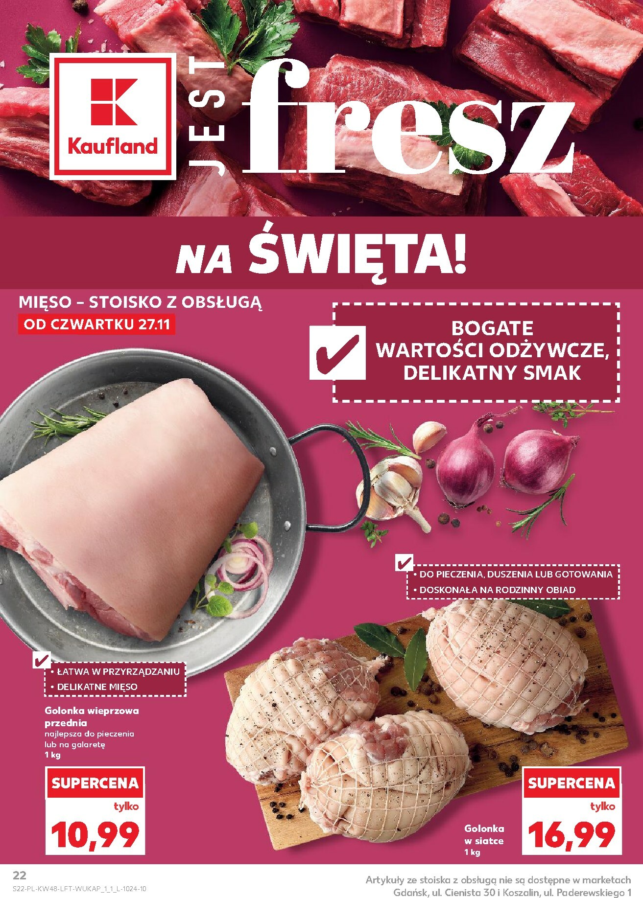 kaufland - Gazetka Kaufland - ważna od 27.11. do 03.12. - page: 22