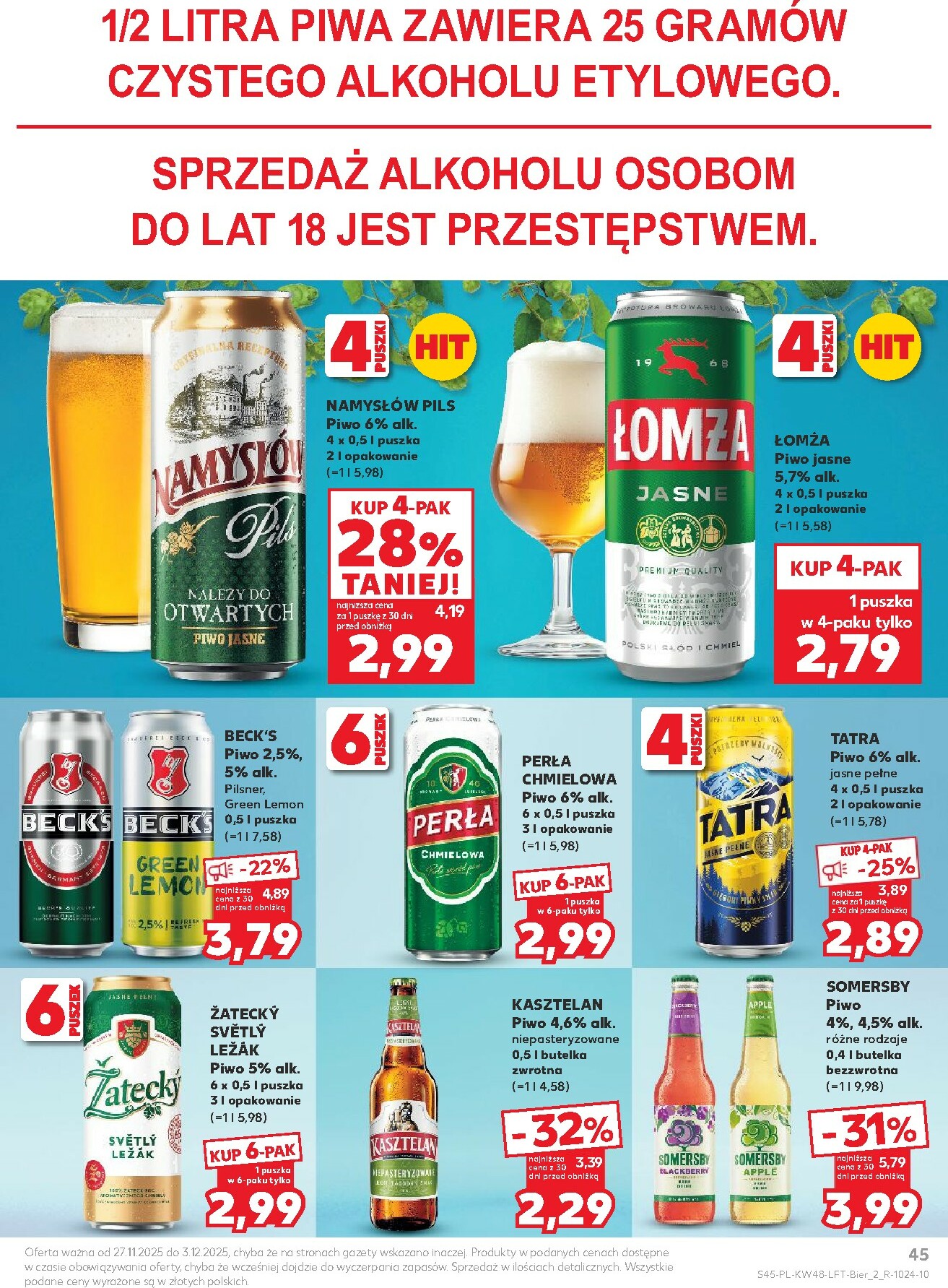 kaufland - Gazetka Kaufland - ważna od 27.11. do 03.12. - page: 45