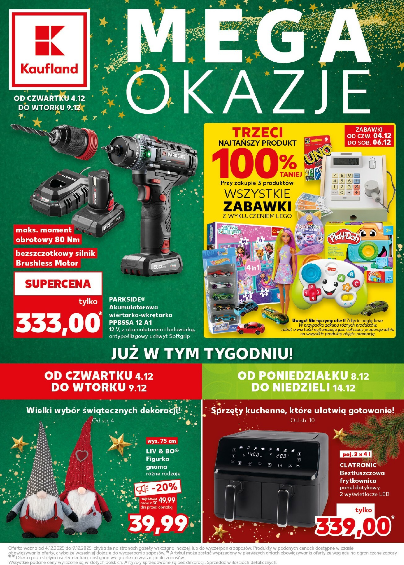 kaufland - Gazetka Kaufland - Mega Okazje - ważna od 04.12. do 09.12.