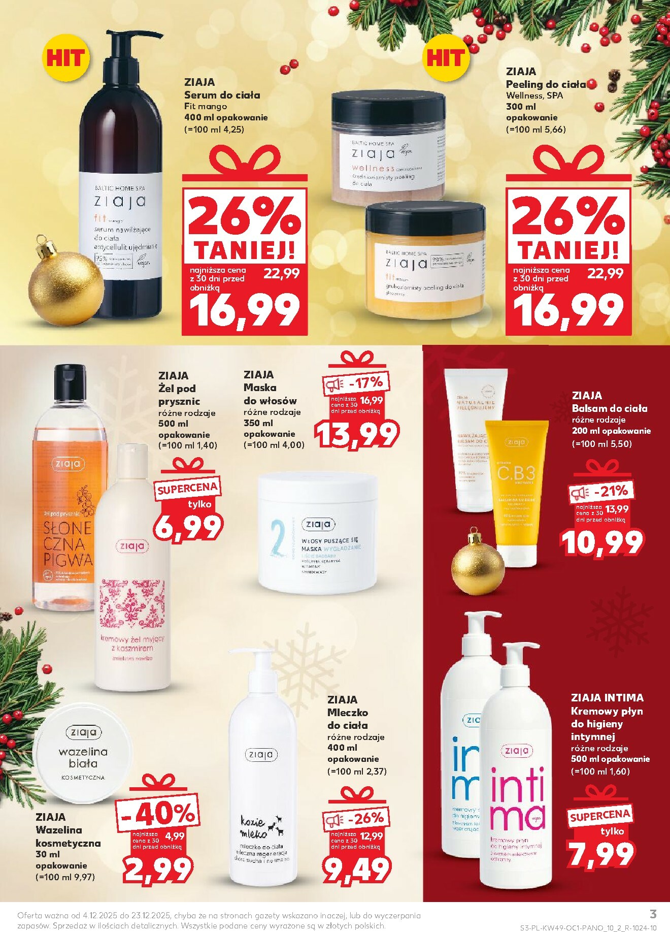 kaufland - Gazetka Kaufland - Drogerka - ważna od 04.12. do 23.12. - page: 3