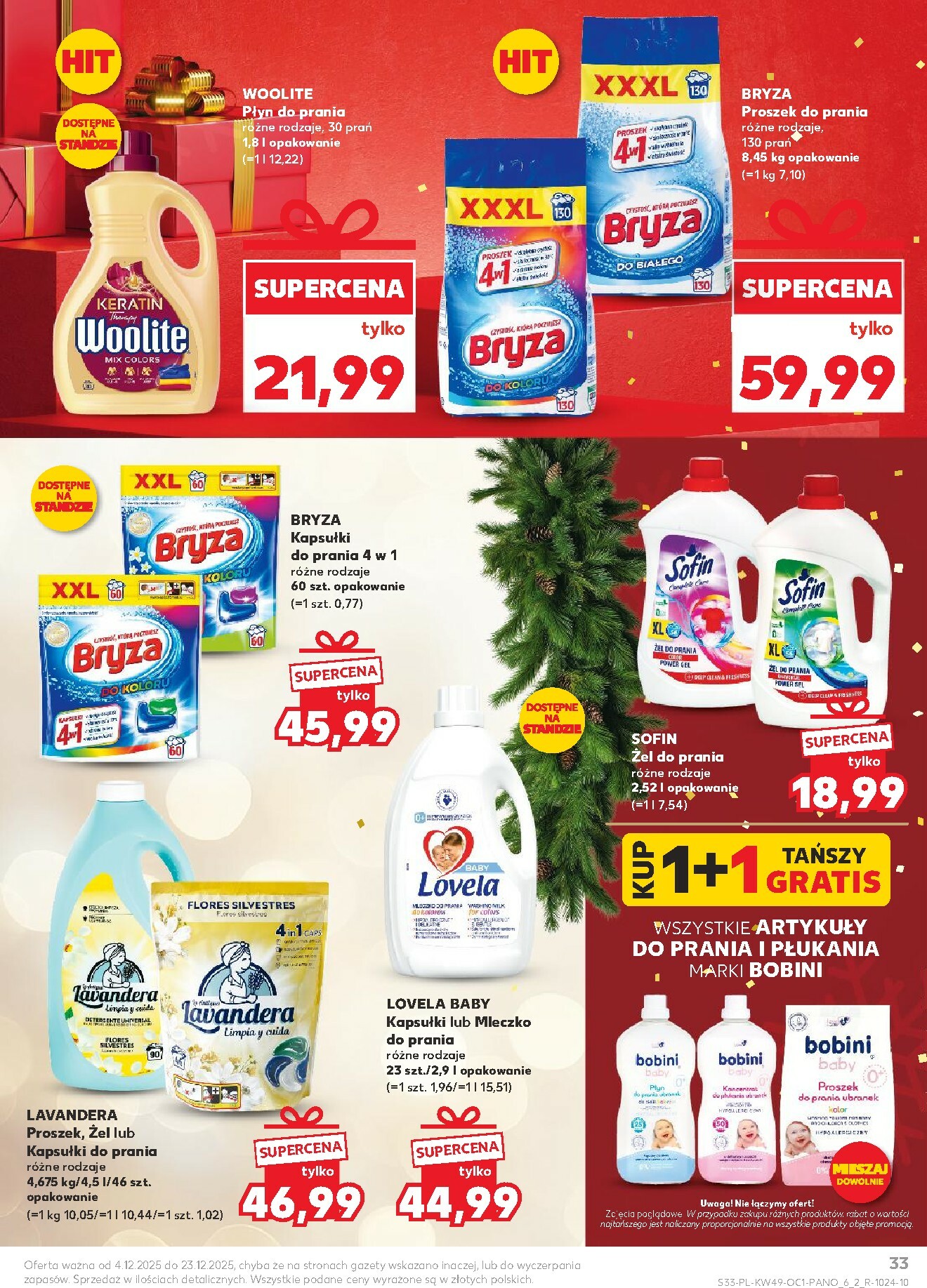 kaufland - Gazetka Kaufland - Drogerka - ważna od 04.12. do 23.12. - page: 33